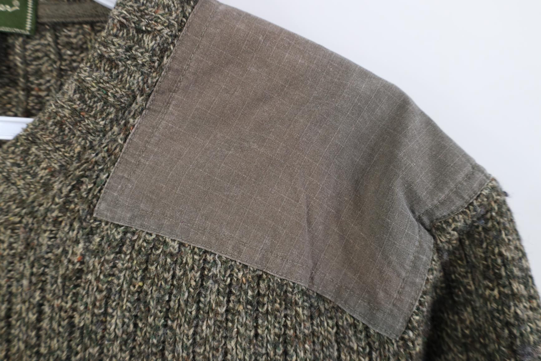 Eddie Bauer Vintage Eddie Bauer Blend Ribbed Knit Commando Sweater Brown Size US XL / EU 56 / 4 - 7 Thumbnail