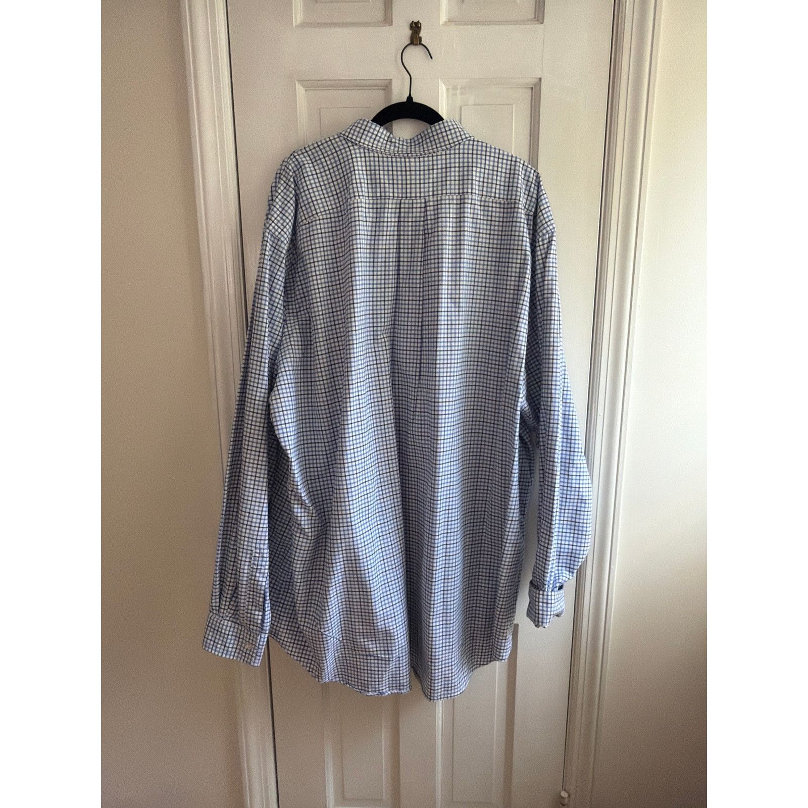 Polo Ralph Lauren Polo Ralph Lauren Classic Fit Shirt Mens 3XL Blue White Size US XXL / EU 58 / 5 - 6 Thumbnail
