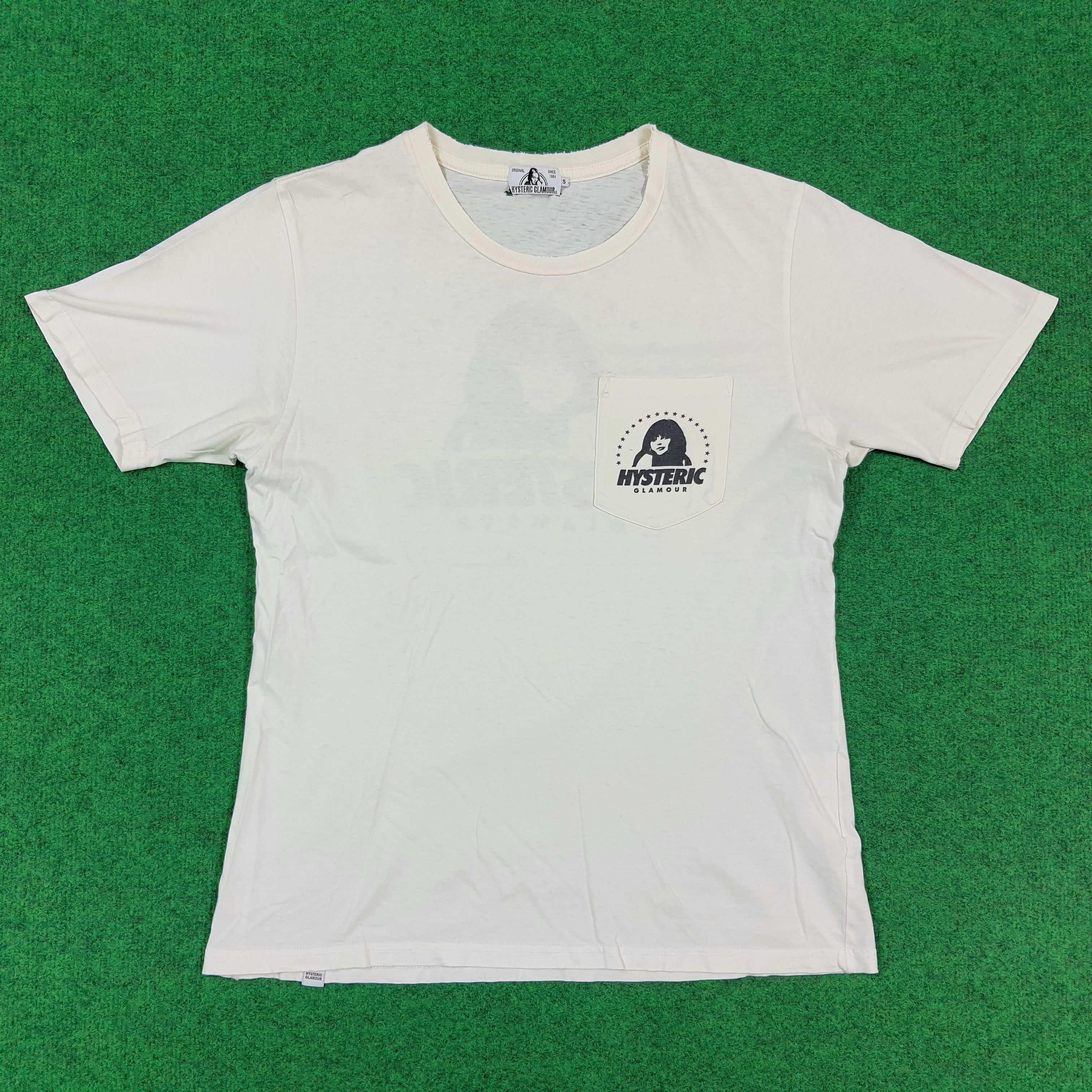 Hysteric Glamour Vintage Hysteric Glamour Japan Pocket Tee C301N48 Size US S / EU 44-46 / 1 - 4 Thumbnail