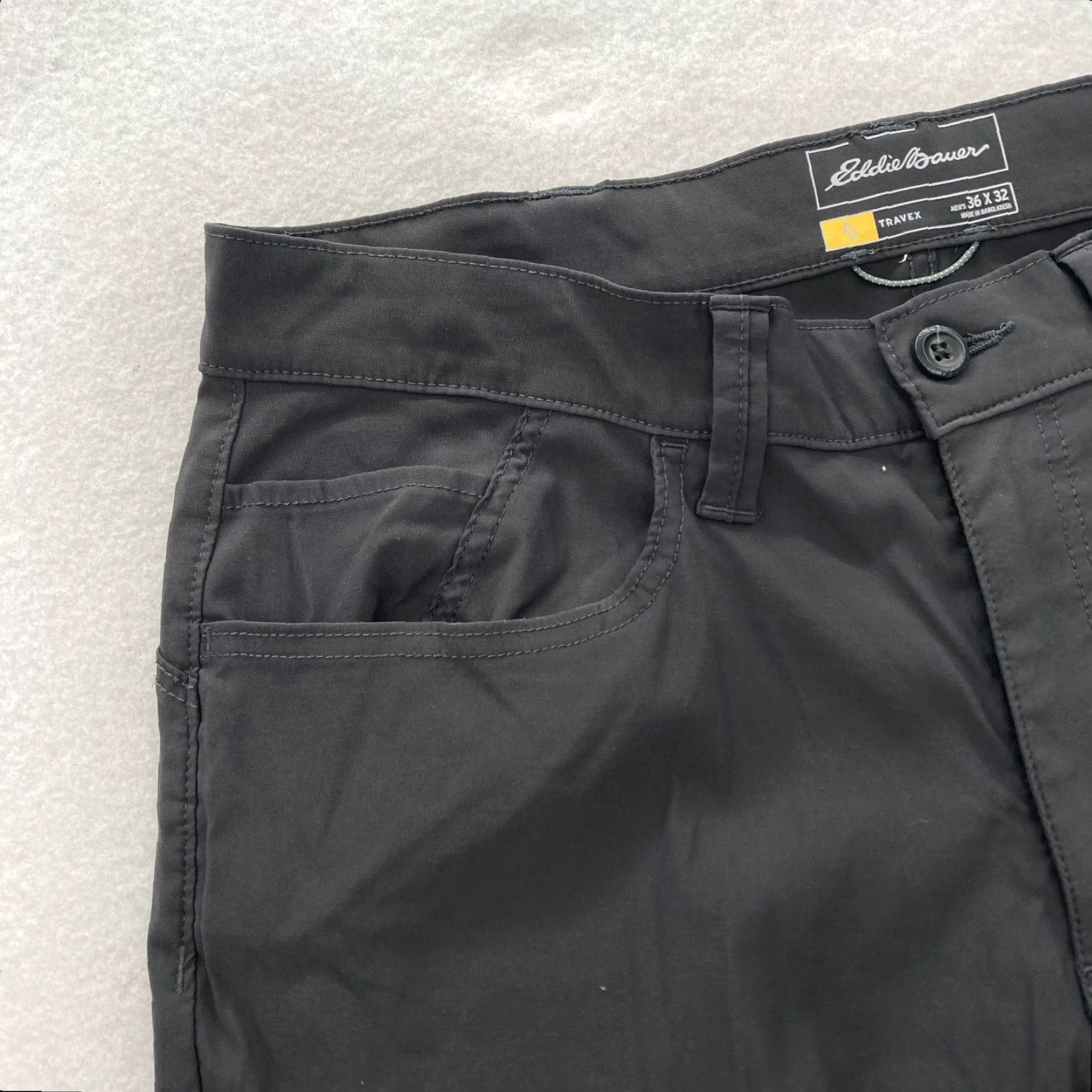 Eddie Bauer Eddie Bauer Travex Hiking Pants Mens 36x32 Straight Gray Nylon Spandex Camp Outdoors Shoes? Size US 36 / EU 52 - 3 Thumbnail