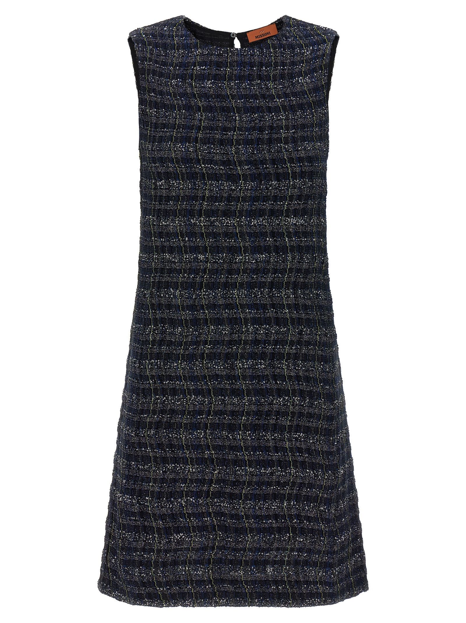 Missoni Check Pattern Dress Size L / US 10 / IT 46 - 1 Thumbnail