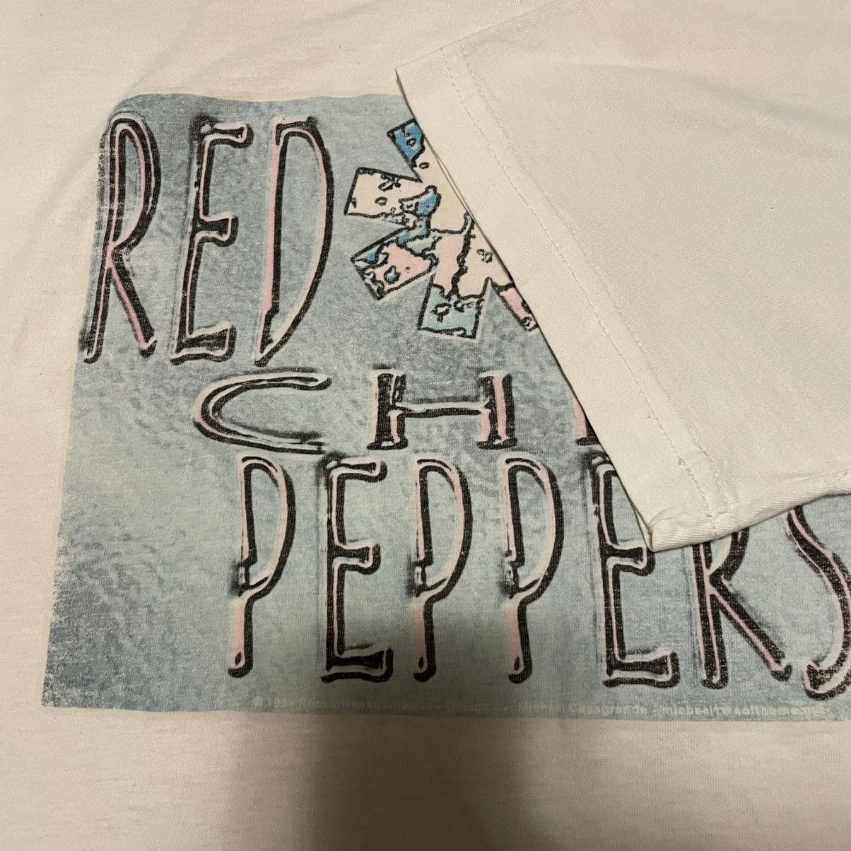 Vintage Vintage Red Hot Chili Peppers T-Shirt RHCP nirvana band Size US M / EU 48-50 / 2 - 2 Thumbnail