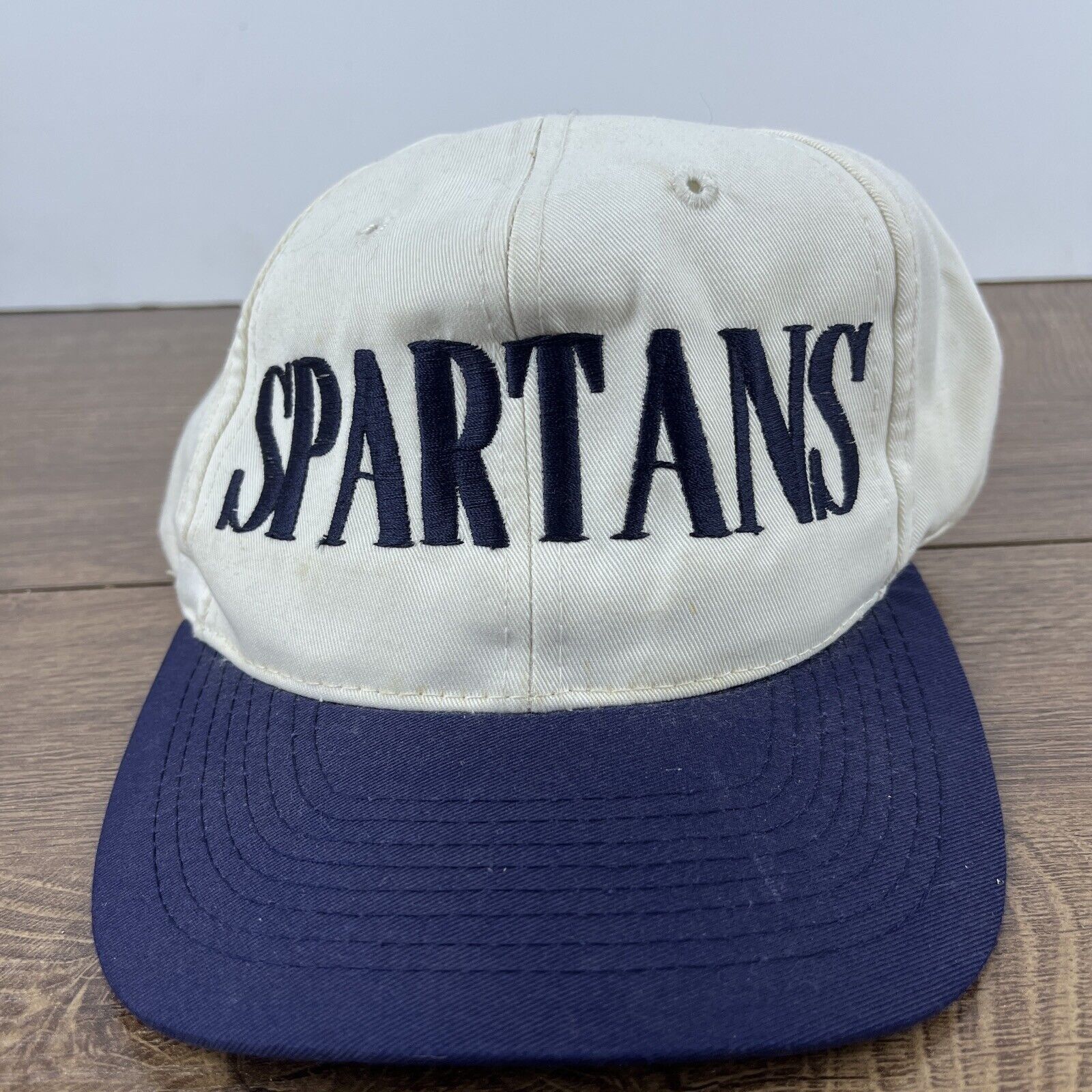 Other Spartans Hat Spartan Hat White Hat Adjustable Snapback Adult Size ONE SIZE - 4 Thumbnail