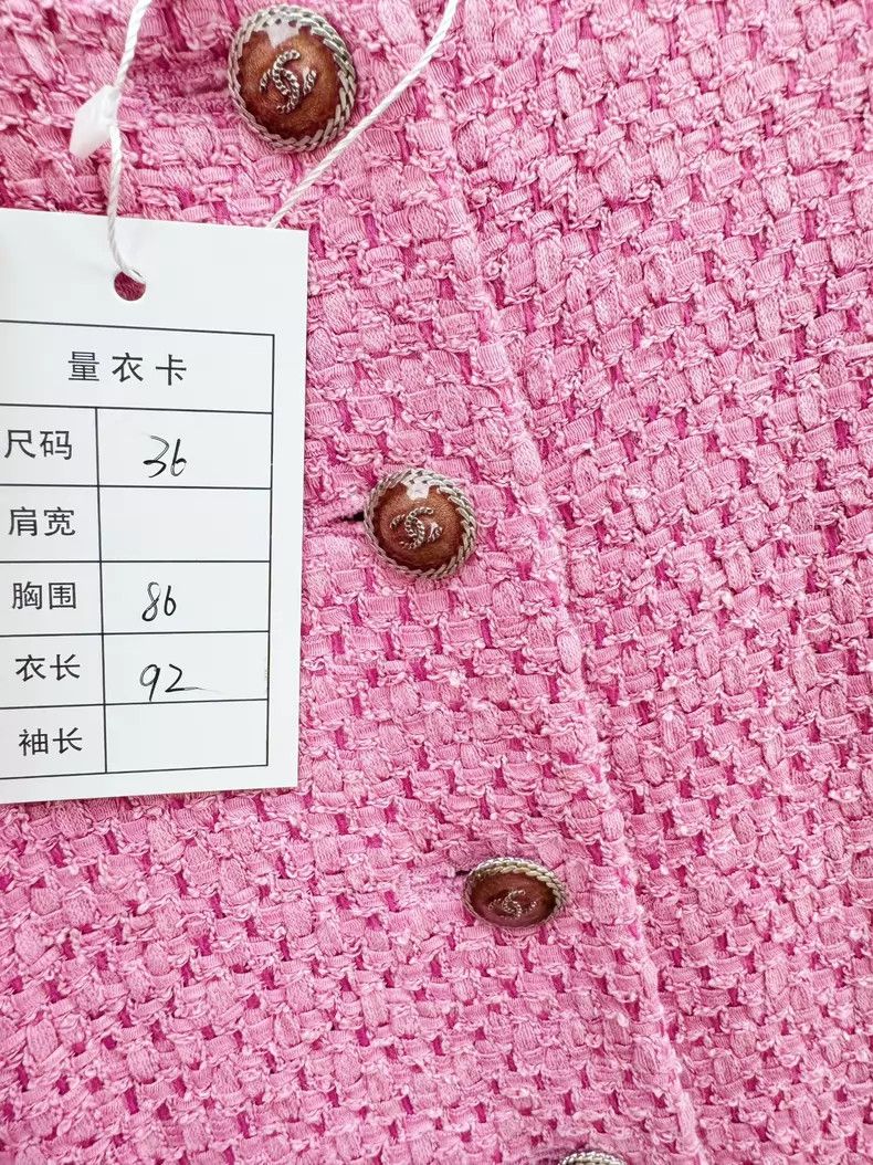 Chanel Chanel Pink braided dress Size XS / US 0-2 / IT 36-38 - 3 Thumbnail