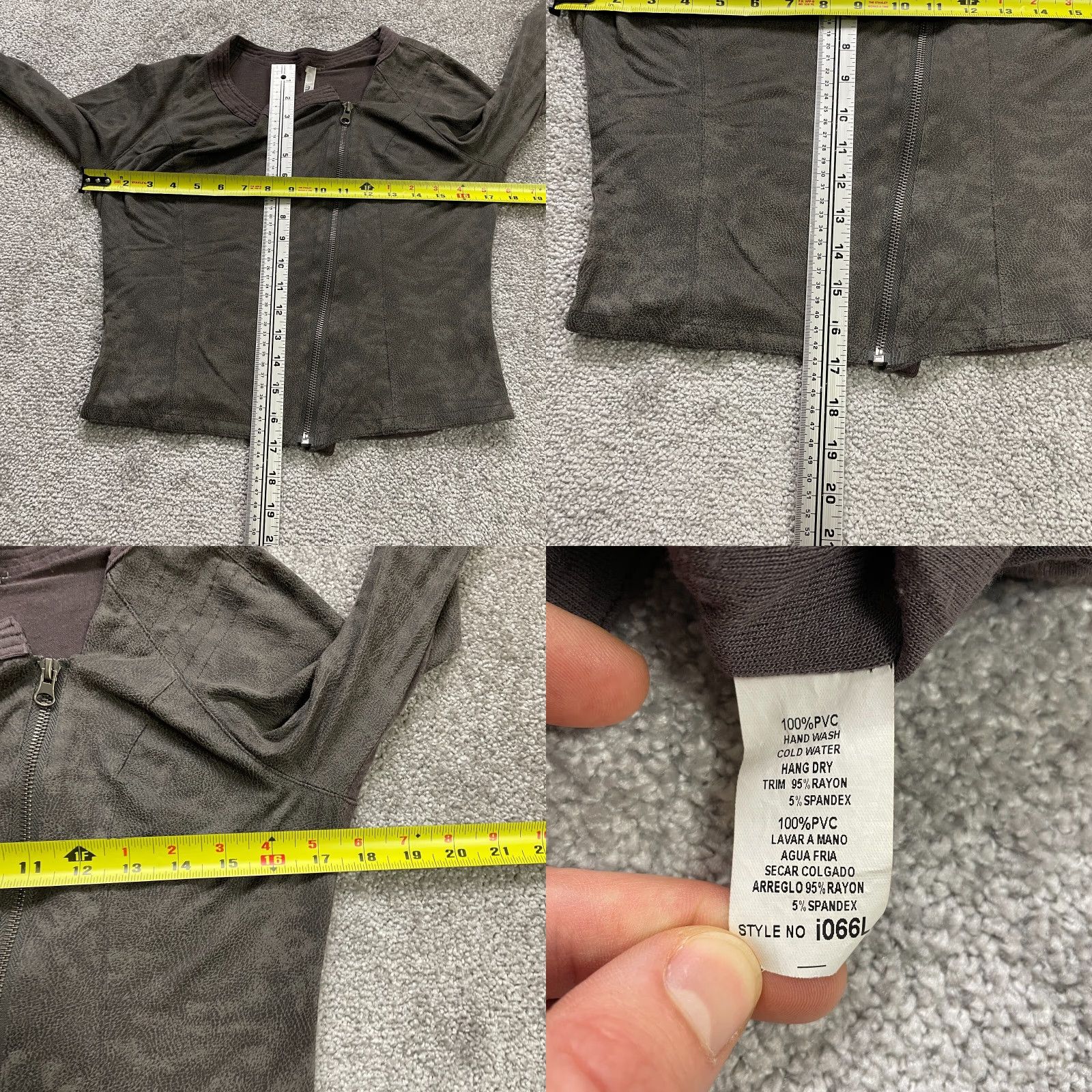 Vintage Miilla Jacket Womens Medium Brown Full Zip Long Sleeve Stretch Casual Outerwear Jacket Size M / US 6-8 / IT 42-44 - 8 Thumbnail