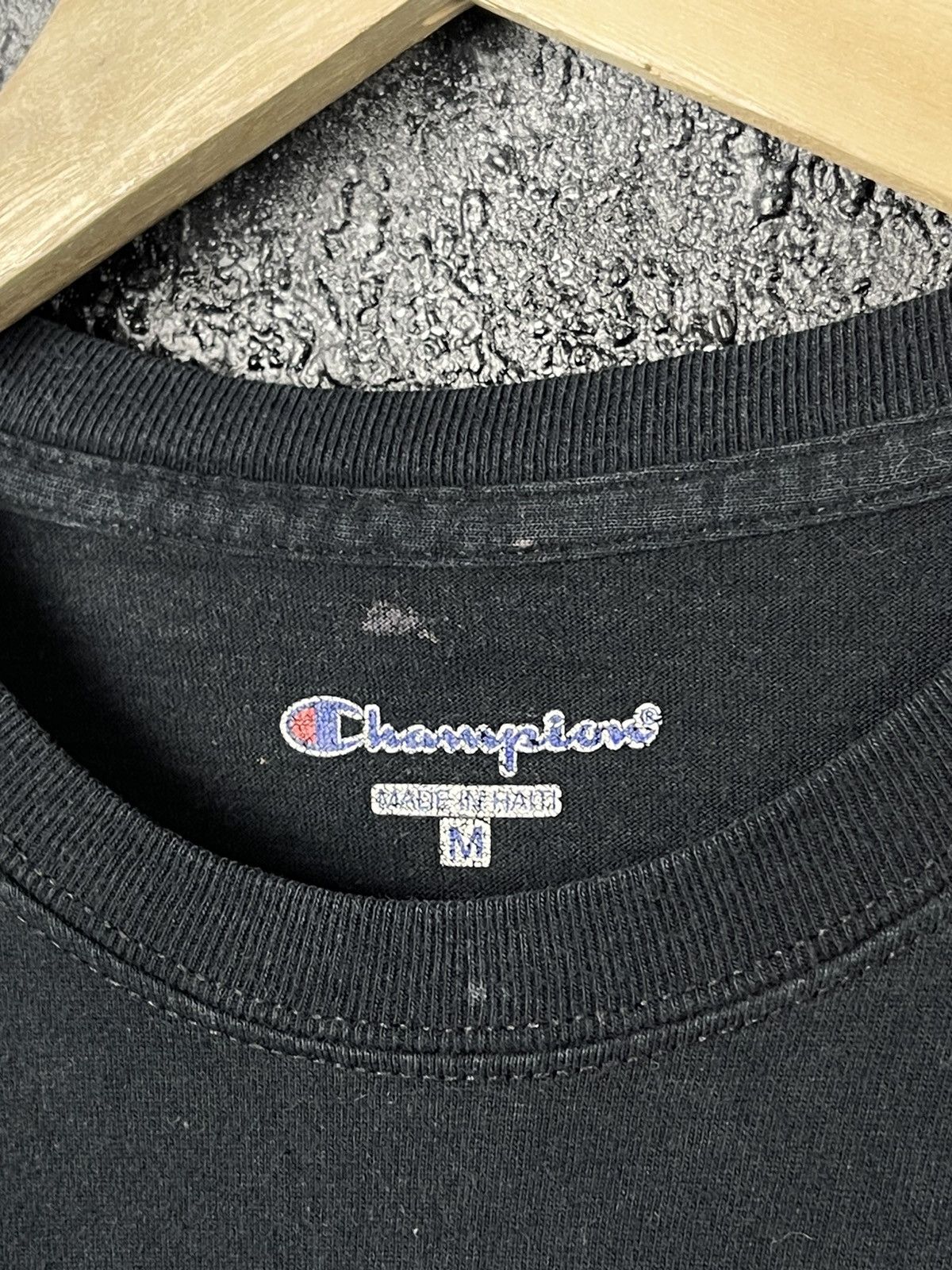 Champion Champion Vikings Classic Vintage Black T-Shirt Men’s Size M Size US M / EU 48-50 / 2 - 7 Thumbnail