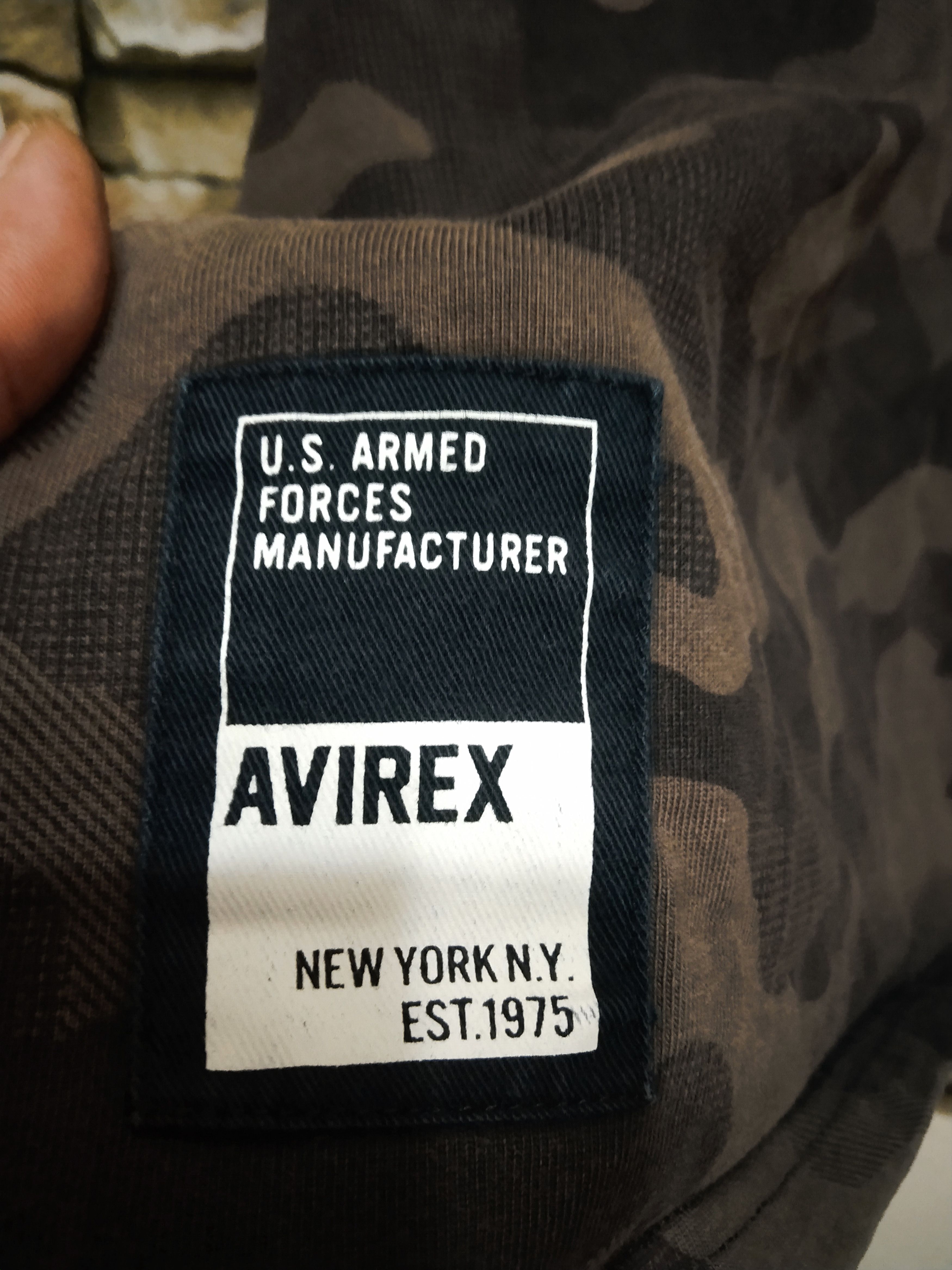 Avirex Avirex USA Big Logo Shirt Size US XXL / EU 58 / 5 - 10 Thumbnail