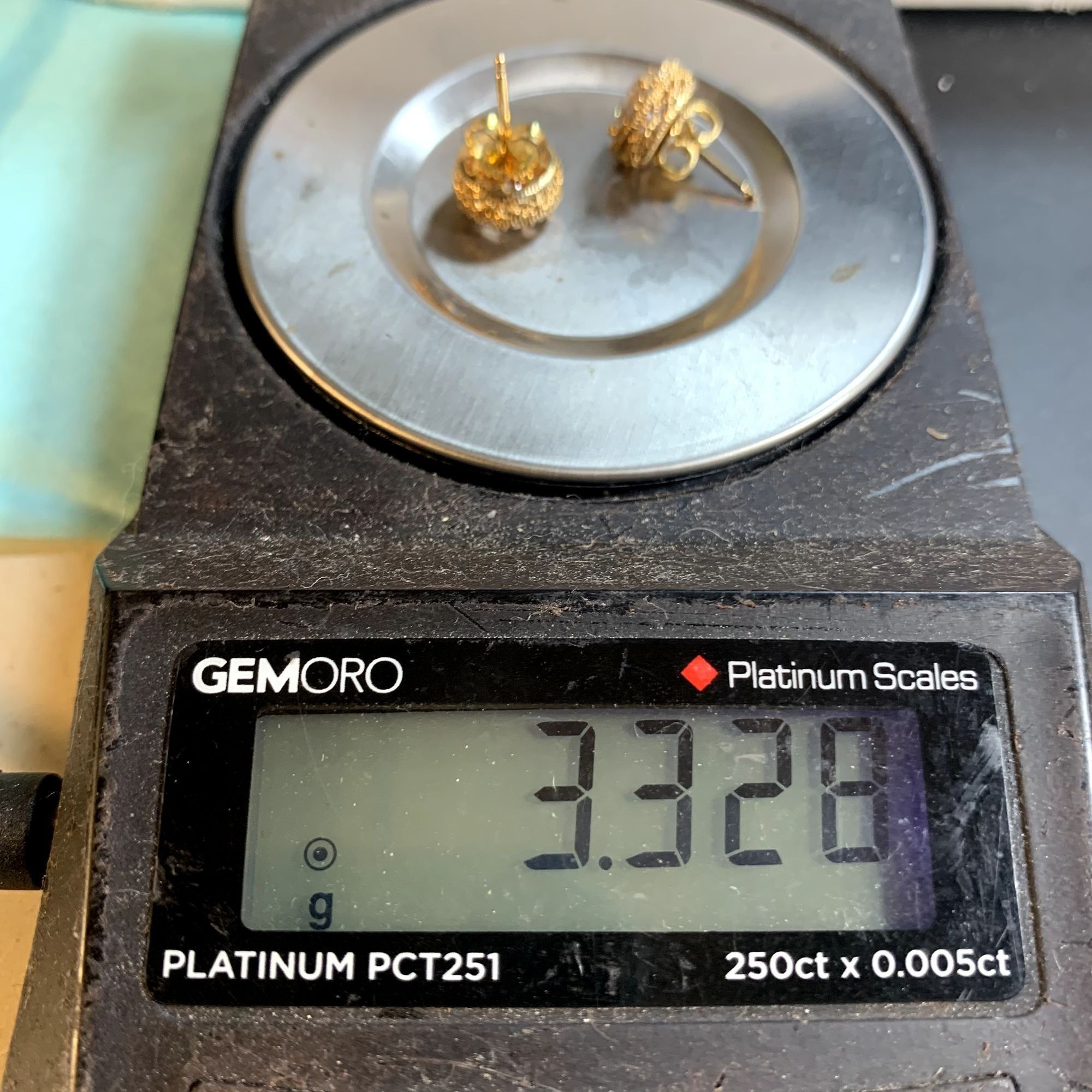 Other VTG Gold Over Sterling Silver 925 Cubic Zirconia Stud Earrin Size ONE SIZE - 11 Thumbnail