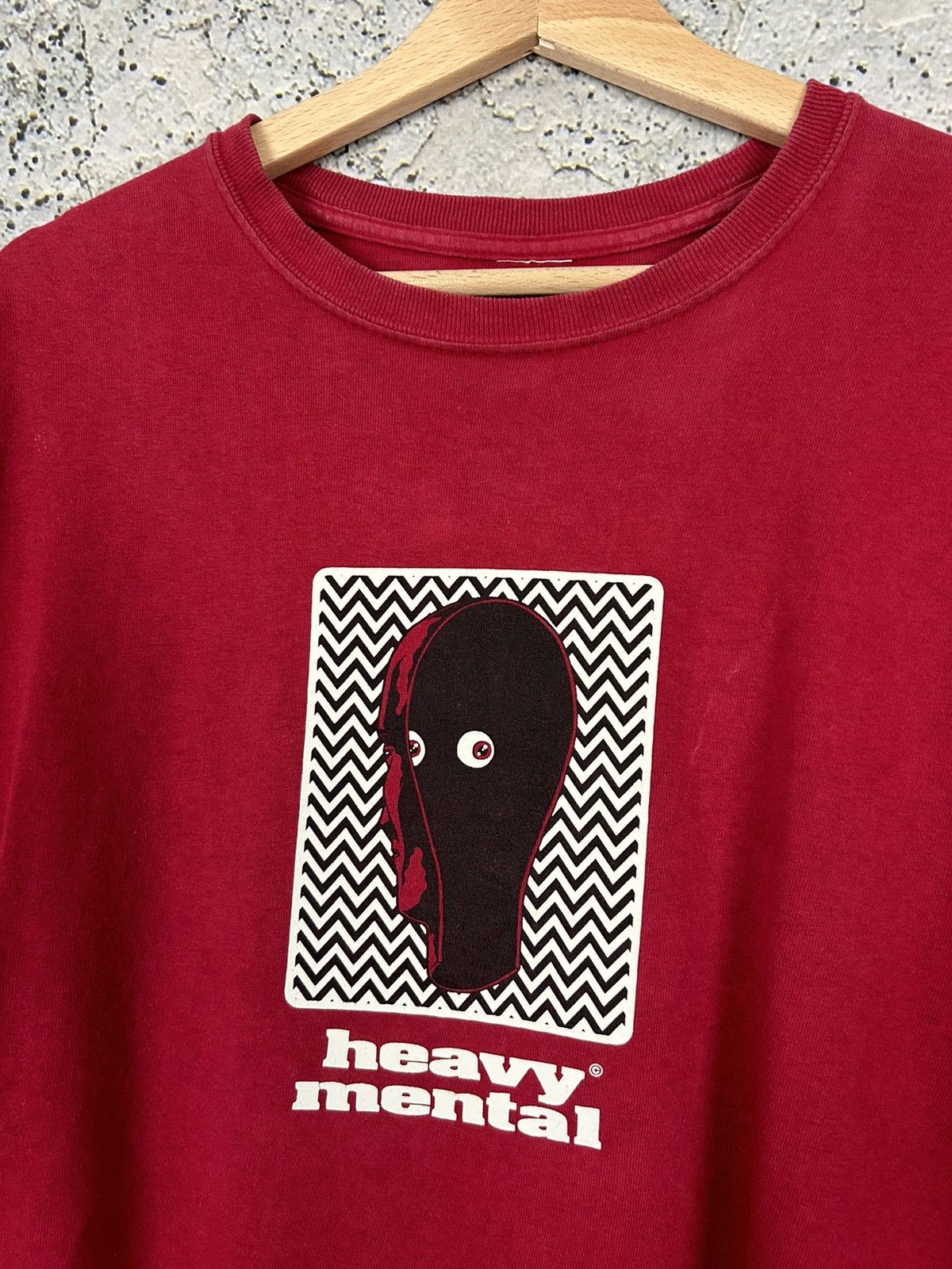 Band Tees Vintage Heavy Mental Graphic Tee Japanese Rare Band Grunge Size US L / EU 52-54 / 3 - 3 Thumbnail