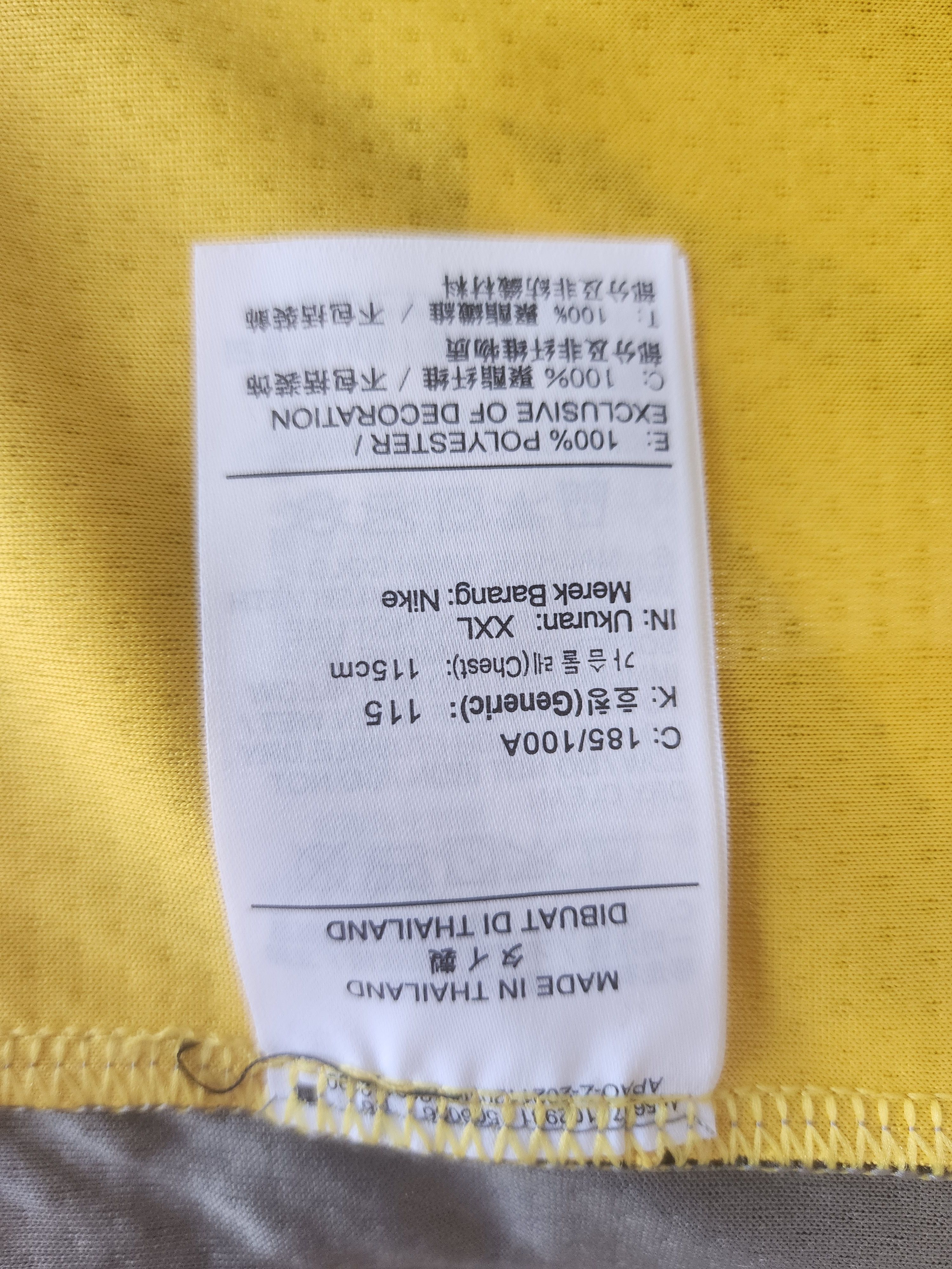 Nike Stephen Curry Warriors '22-'23 City Edition NBA Jersey Size US XXL / EU 58 / 5 - 5 Thumbnail