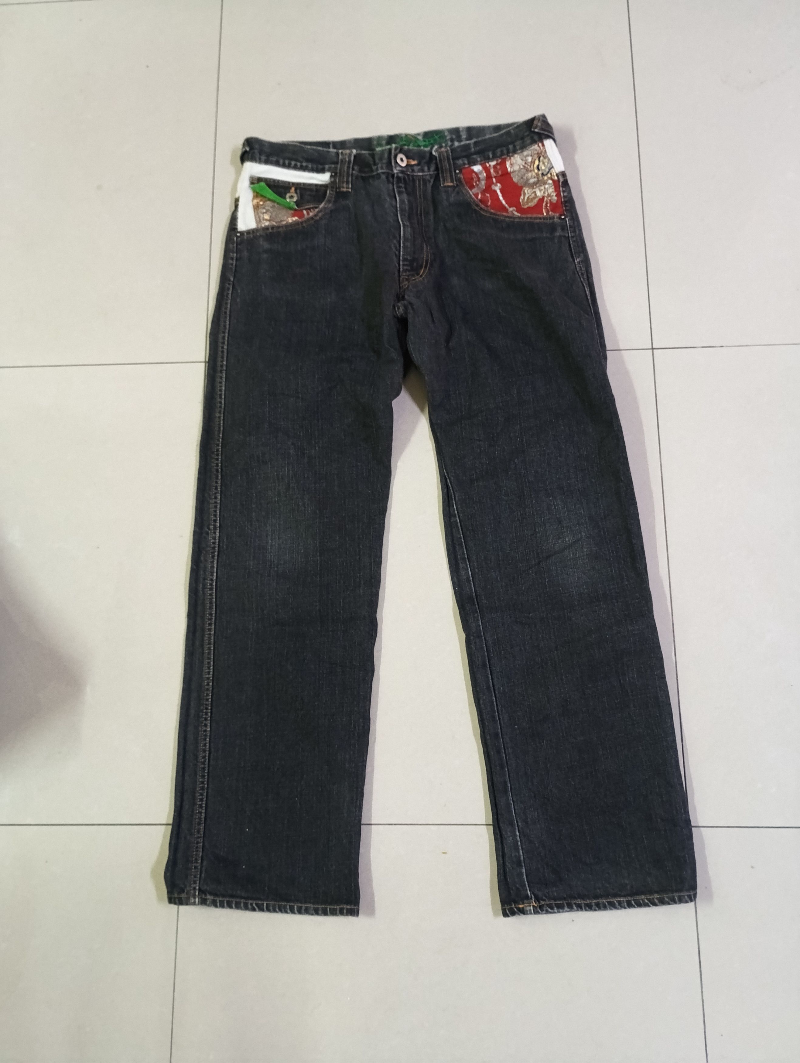 Designer × Japanese Brand Juvenile delinquent Japanese jeans Size US 35 - 2 Thumbnail