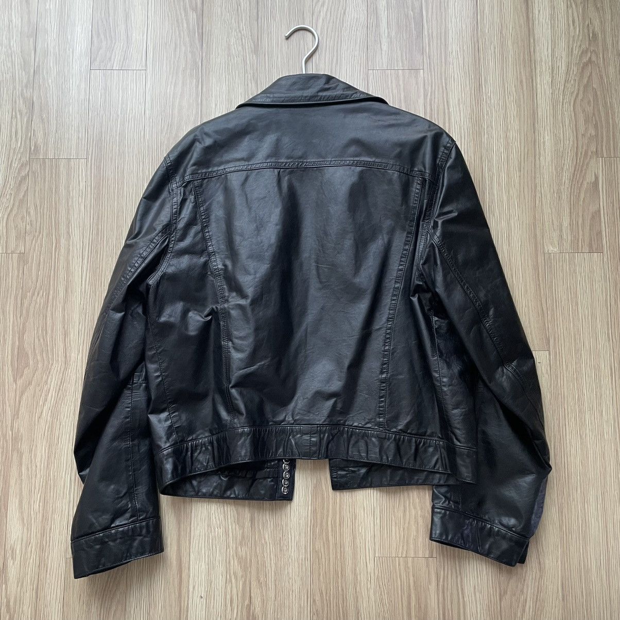 Ann Demeulemeester Ann demeulemeester leather jacket Size US L / EU 52-54 / 3 - 3 Thumbnail