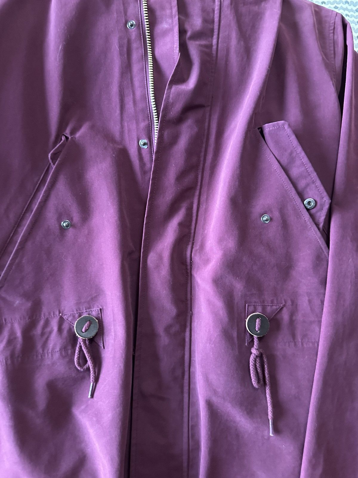 Supreme Supreme Wet Weather Fishtail Parka Burgundy Size US M / EU 48-50 / 2 - 4 Thumbnail