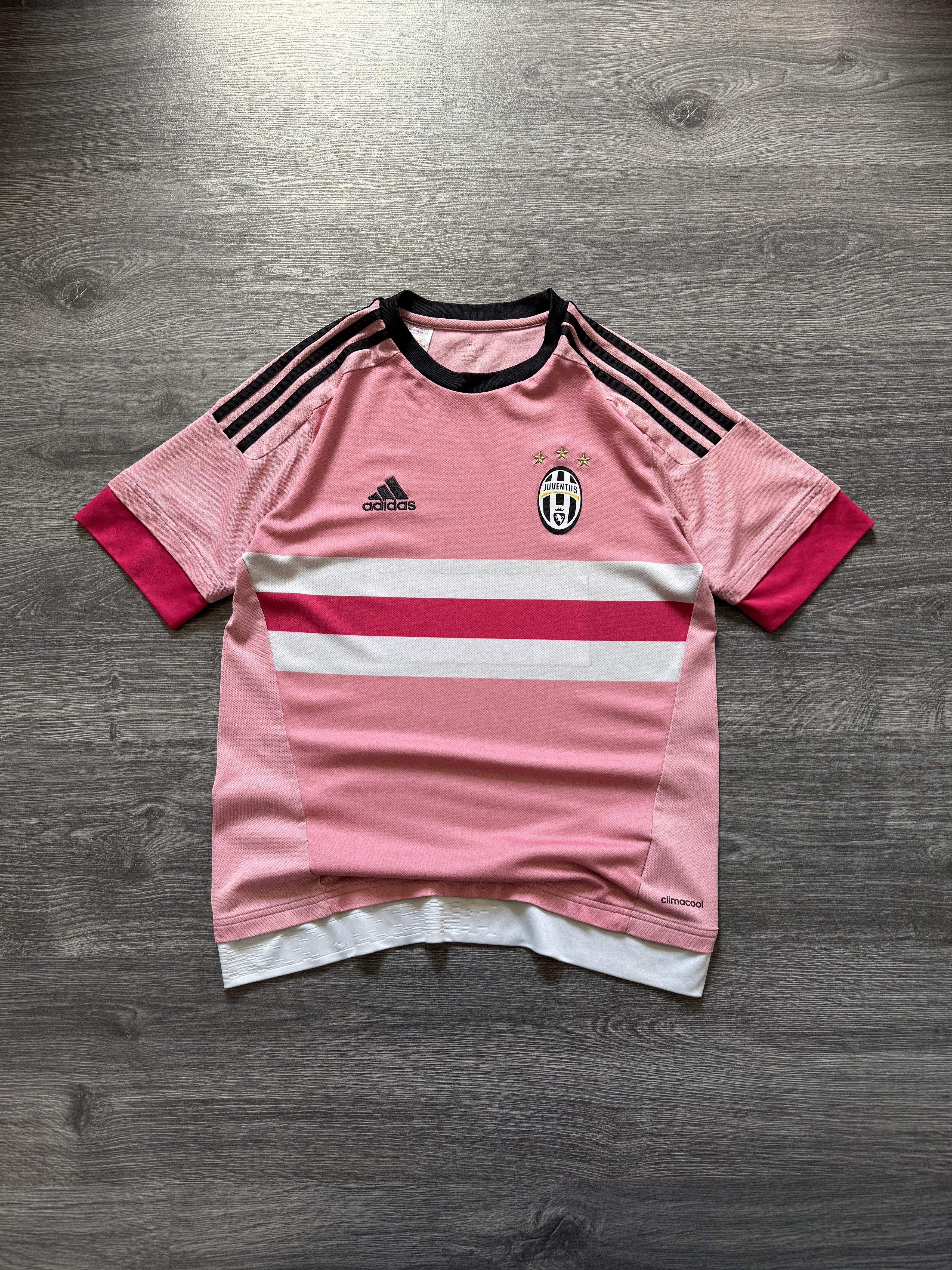 Adidas Adidas Juventus 2015 Pink Drake Jersey Size US S / EU 44-46 / 1 - 1 Thumbnail