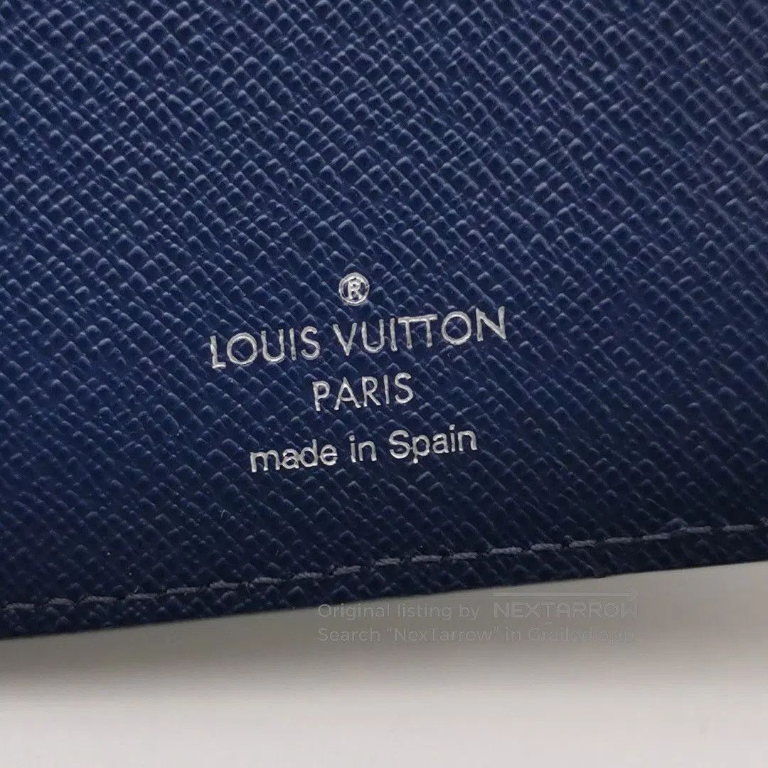 Louis Vuitton Louis Vuitton Brazza Blue Epi Leather Bifold Wallet. Size ONE SIZE - 6 Thumbnail