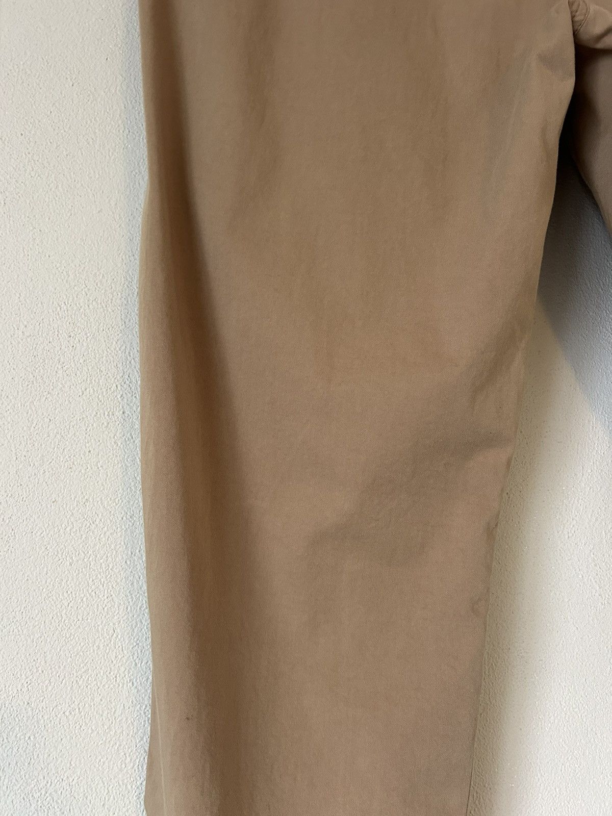 Brunello Cucinelli Brunello Cucinelli Beige Cotton Pants - Size 56 Size US 40 / EU 56 - 11 Thumbnail