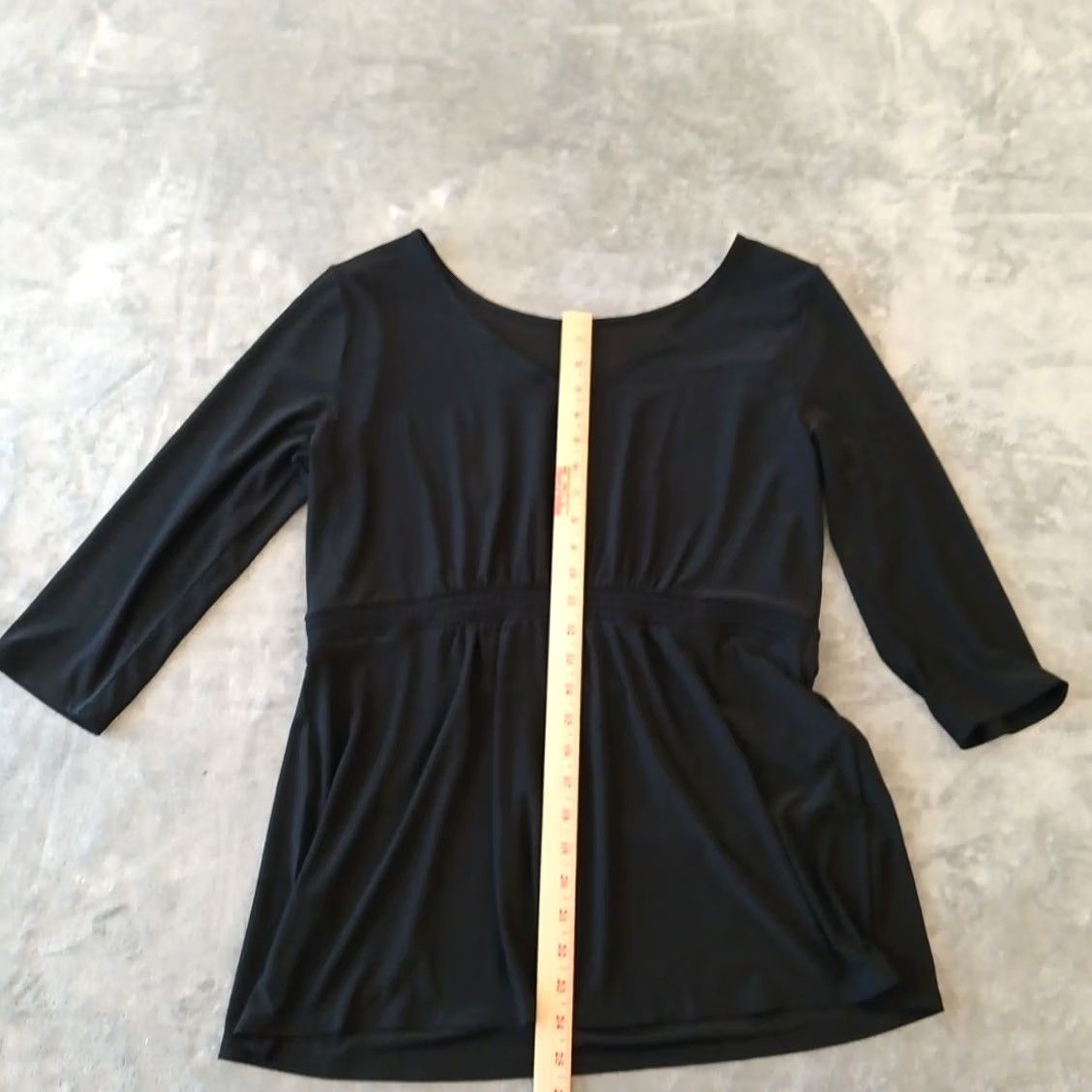 White House Black Market White House Black Market Shirt Womens XL Black 3/4 Sleeve Stretch Size XL / US 12-14 / IT 48-50 - 5 Thumbnail