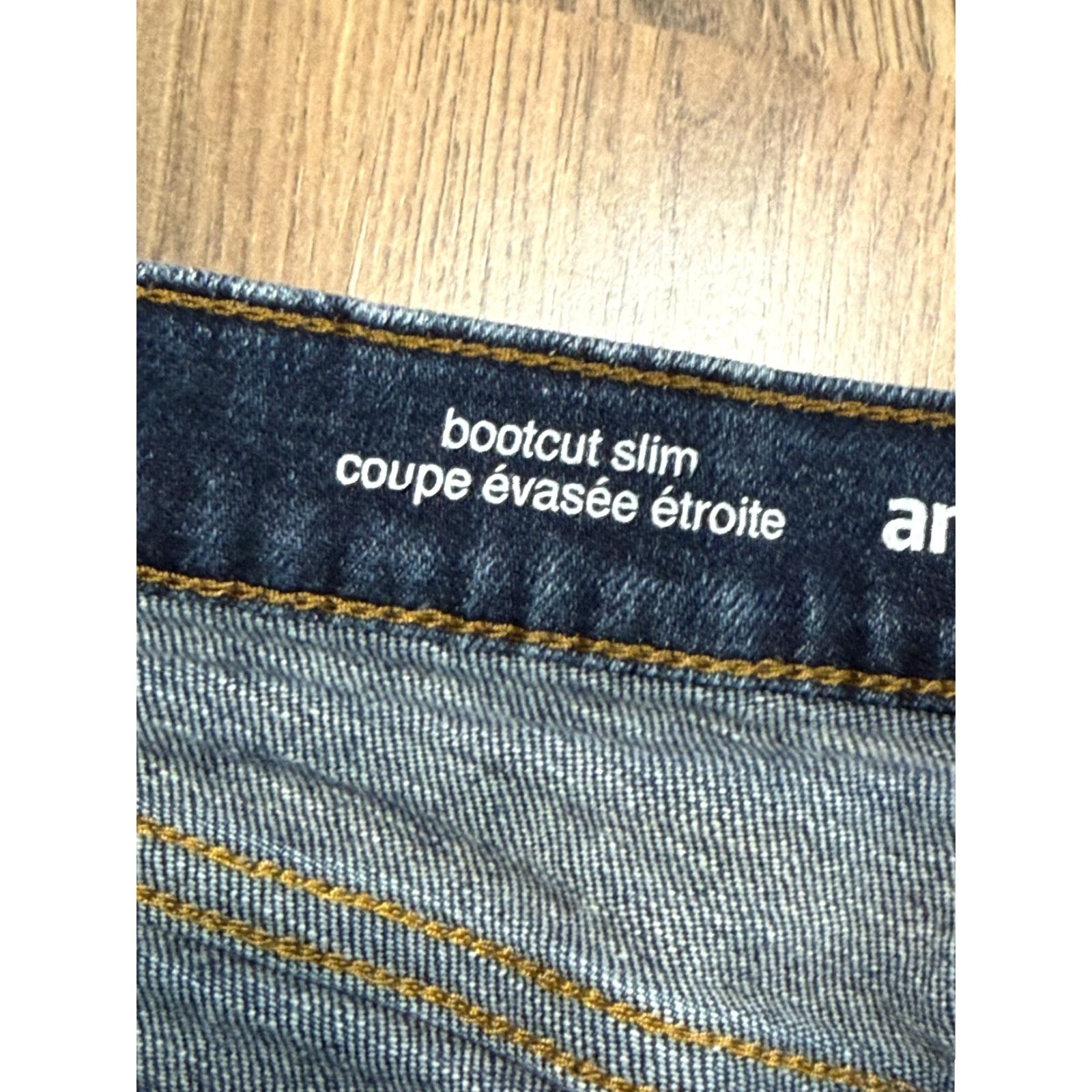 Essentials Amazon Essentials Jeans Men's Size 32 Blue Bootcut Slim Denim High Rise Casual Jeans Men Regular 5-Pocket Inseam 30in Jersey Size US 32 / EU 48 - 5 Thumbnail