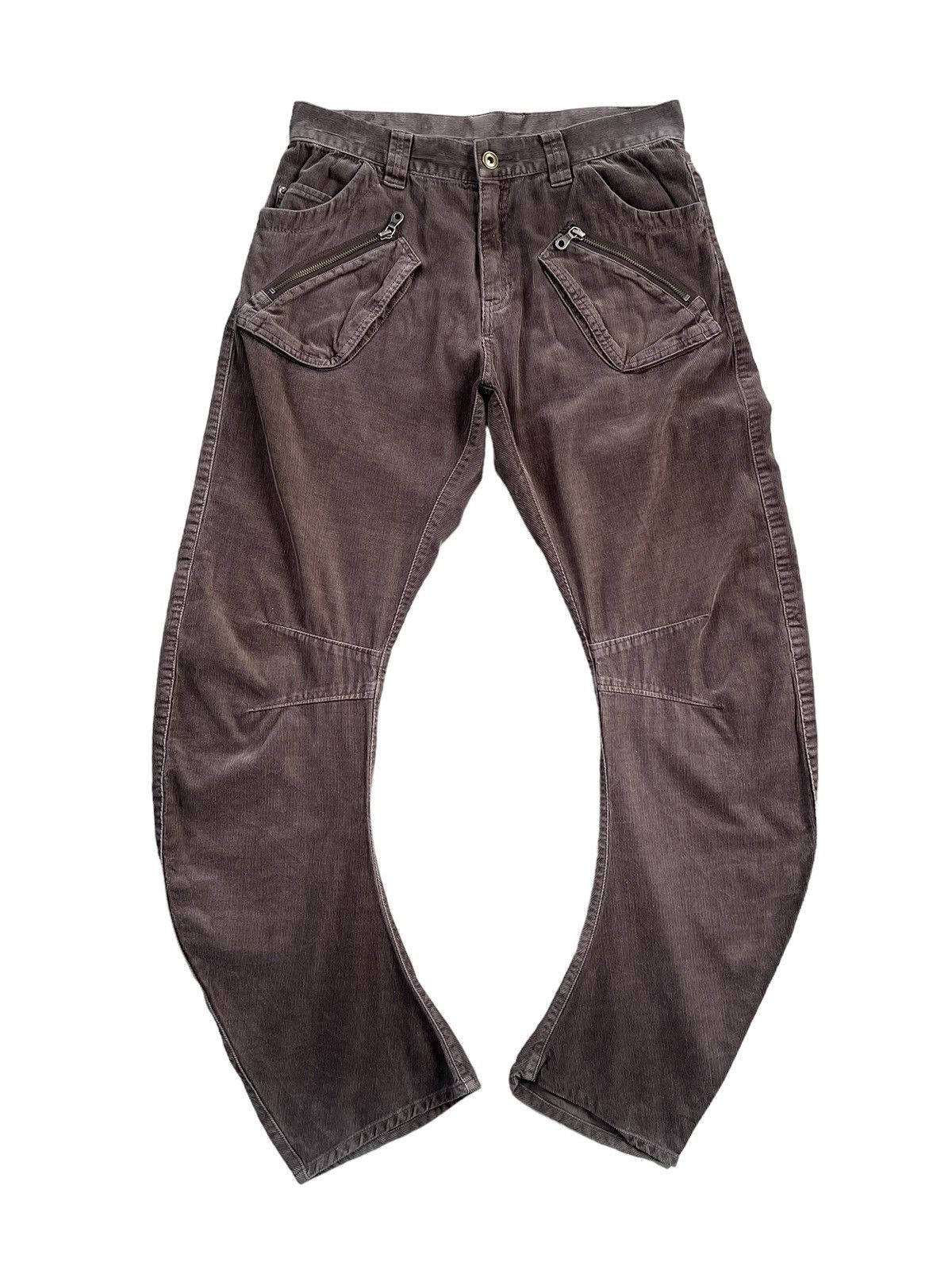 PPFM Vintage PPFM Curve Leg Corduroy Jeans Size US 32 / EU 48 - 1 Thumbnail