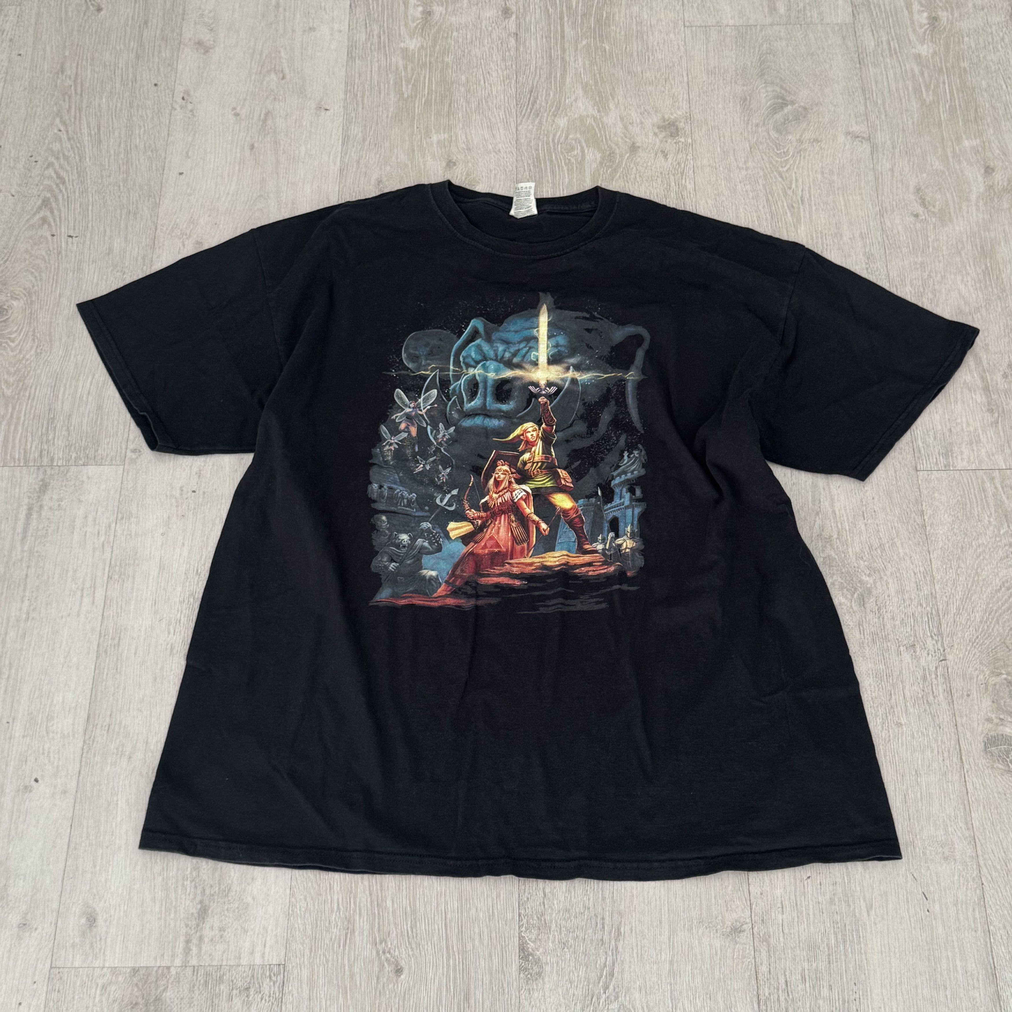 Nintendo Y2K NINTENDO ZELDA T-SHIRT Size US XXL / EU 58 / 5 - 1 Thumbnail