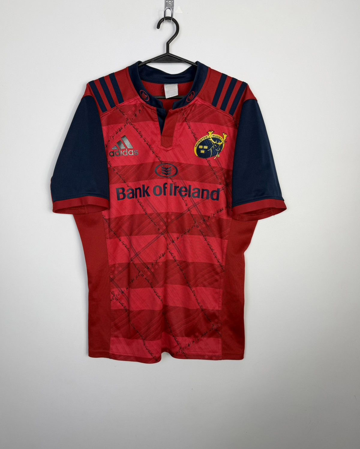 Adidas Adidas Munster Rugby 2016 Union Jersey Size US L / EU 52-54 / 3 - 1 Thumbnail