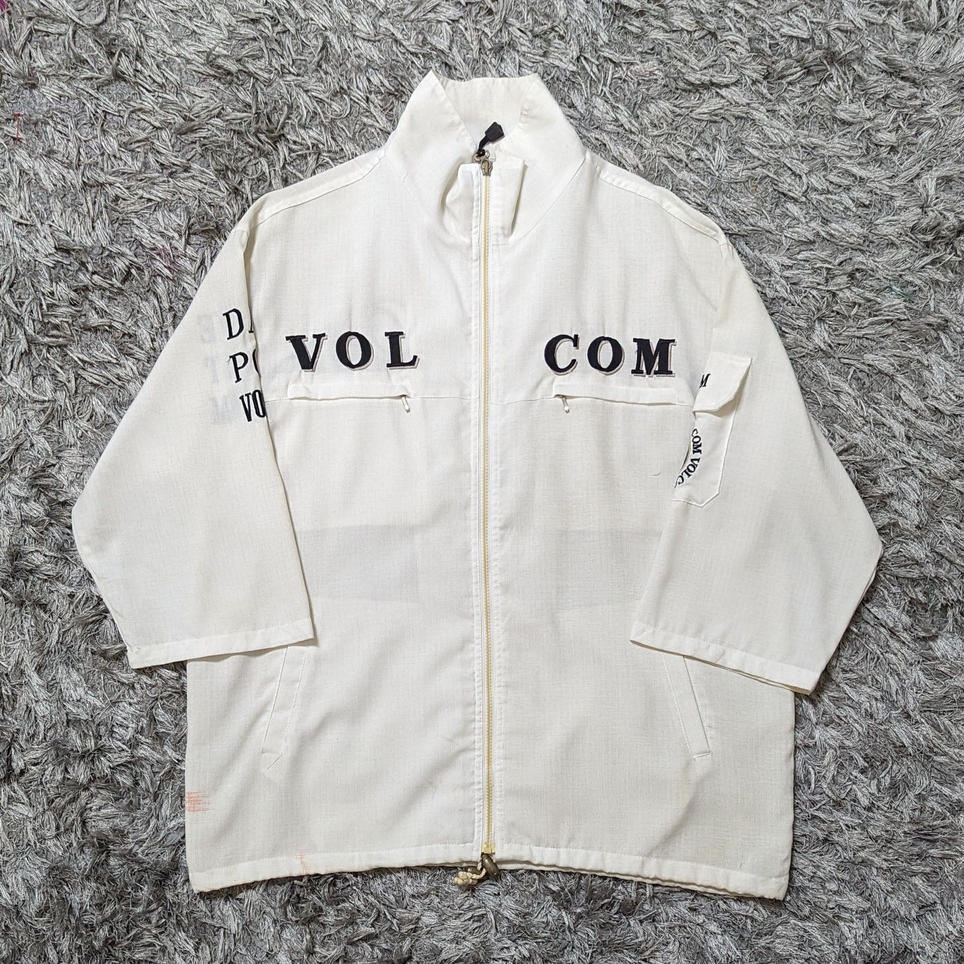 Volcom Vintage Volcom Oversized Loose Fit Light Dave Post Jacket Size US XL / EU 56 / 4 - 6 Thumbnail