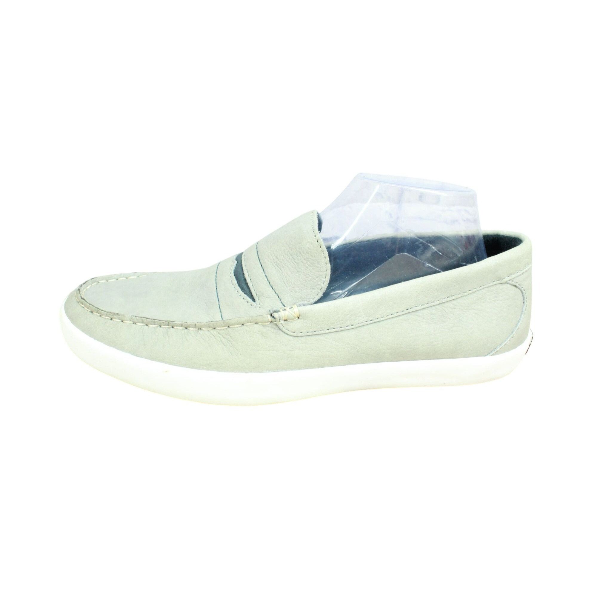 L.L. Bean LL Bean Mountainville Men's Gray Leather Slip-On Penny Loafe Size US 11 / EU 44 - 1 Thumbnail