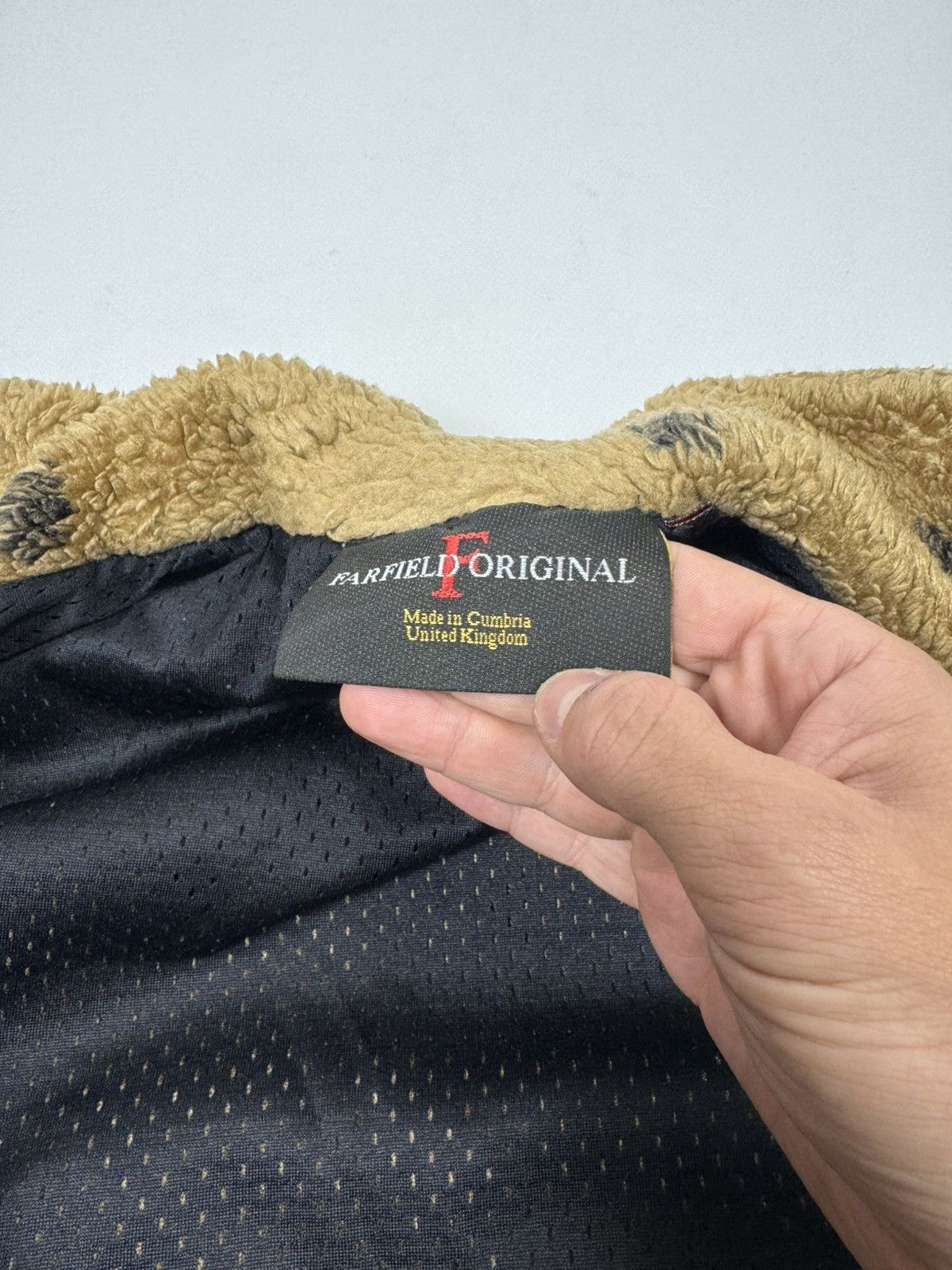 Japanese Brand Vintage Farfield Polkadot Fleece Jacket Size US L / EU 52-54 / 3 - 13 Thumbnail
