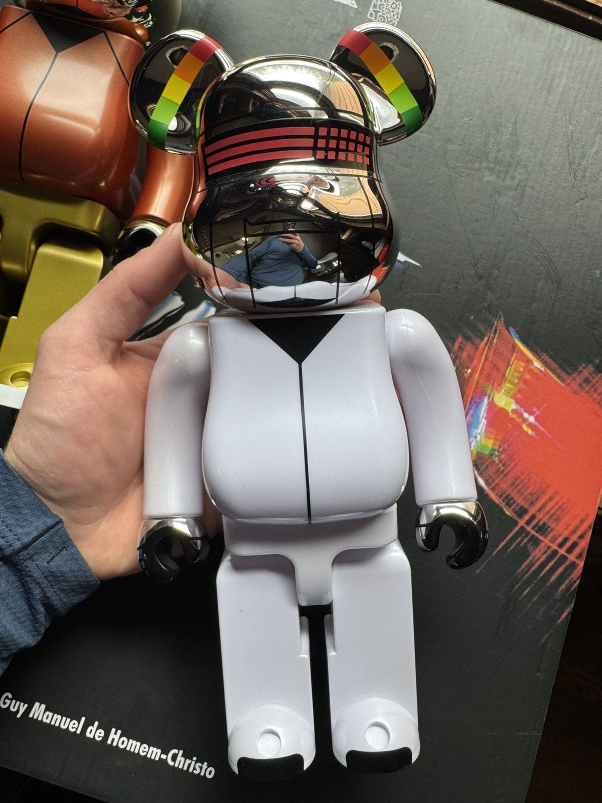 Medicom Toy Medicom BE@RBRICK 400% Daft Punk Size ONE SIZE - 5 Thumbnail