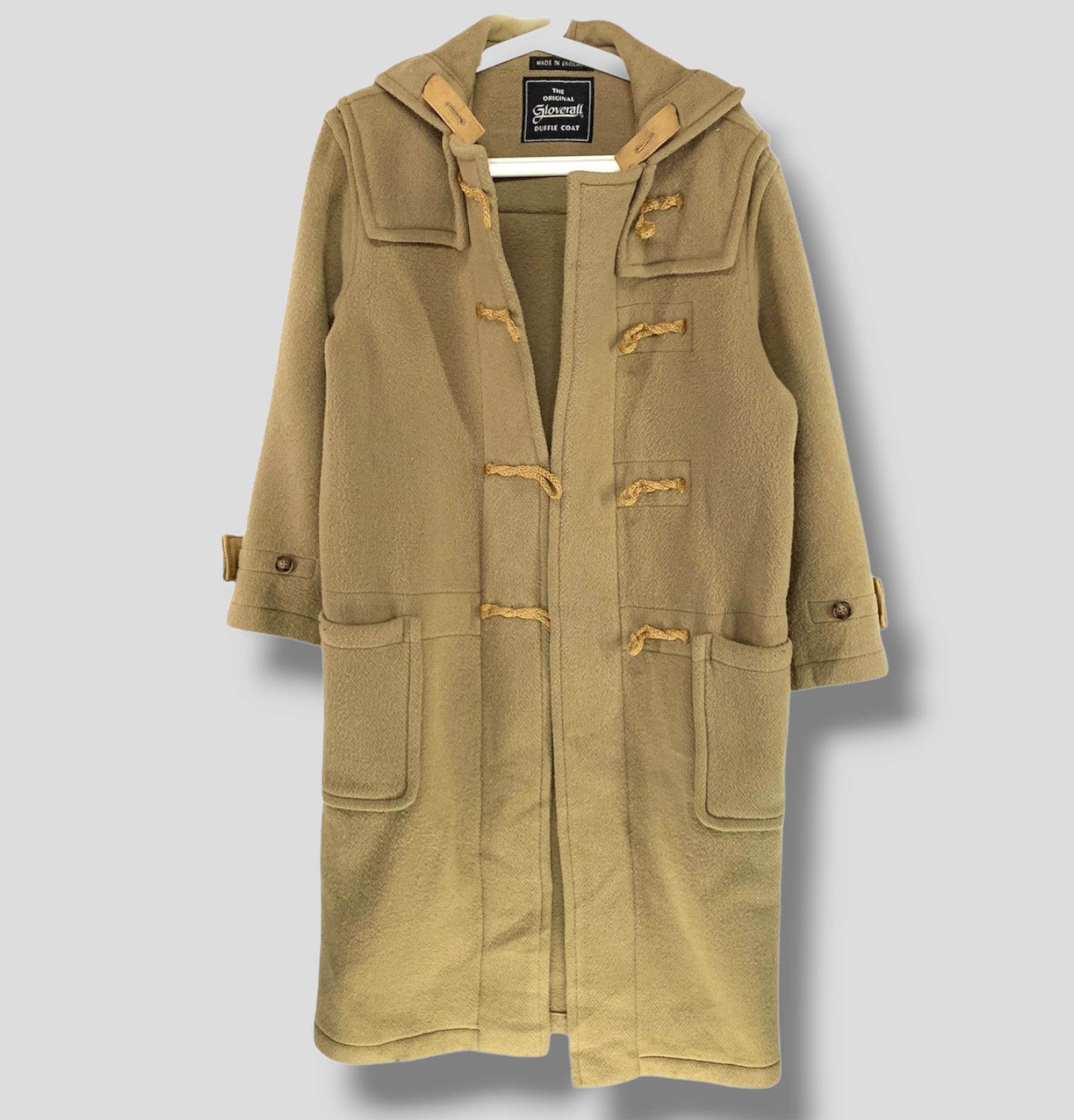 Vintage 80s Gloverall wool duffle coat - Main Image