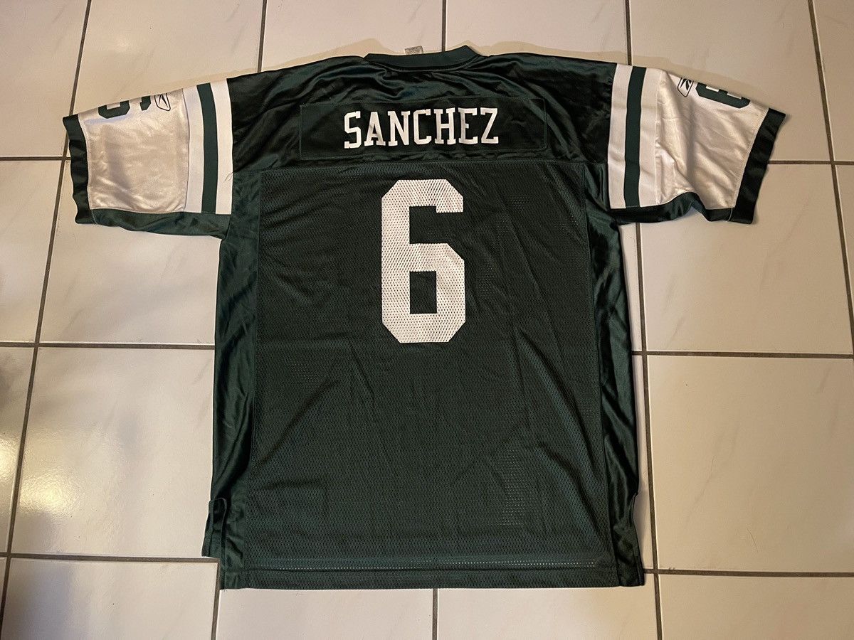 Reebok Reebok New York Jets Jersey Mark Sanchez On Field Mens XL Size US XL / EU 56 / 4 - 7 Thumbnail