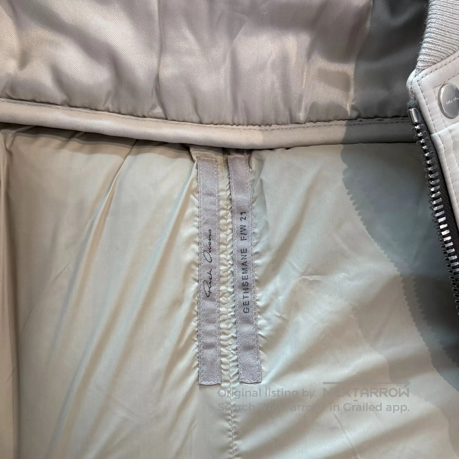 Rick Owens Rick Owens Geth Cropped Bomber Jacket. Size M / US 6-8 / IT 42-44 - 5 Thumbnail