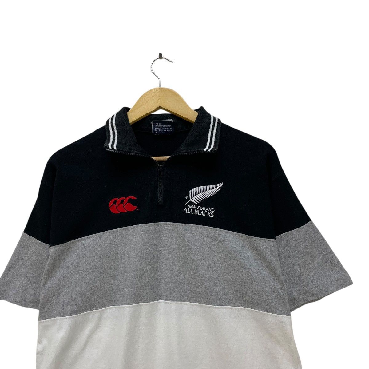 Canterbury of New Zealand 💥 90s Canterbury of New Zealand All Blacks Steinlager Rugby Size US M / EU 48-50 / 2 - 4 Thumbnail