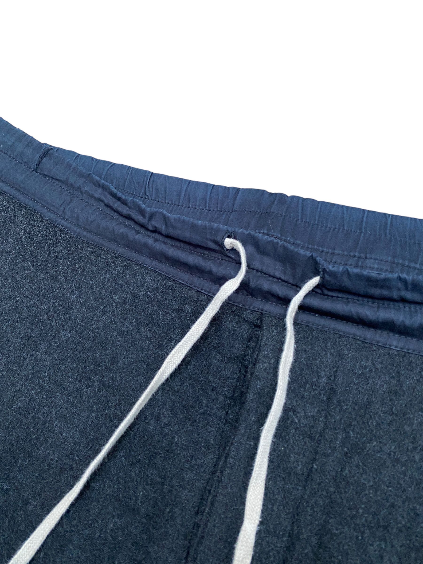 Rick Owens FW 2012 Mountain Black Wool Drop Crotch Pants Size US 32 / EU 48 - 3 Thumbnail