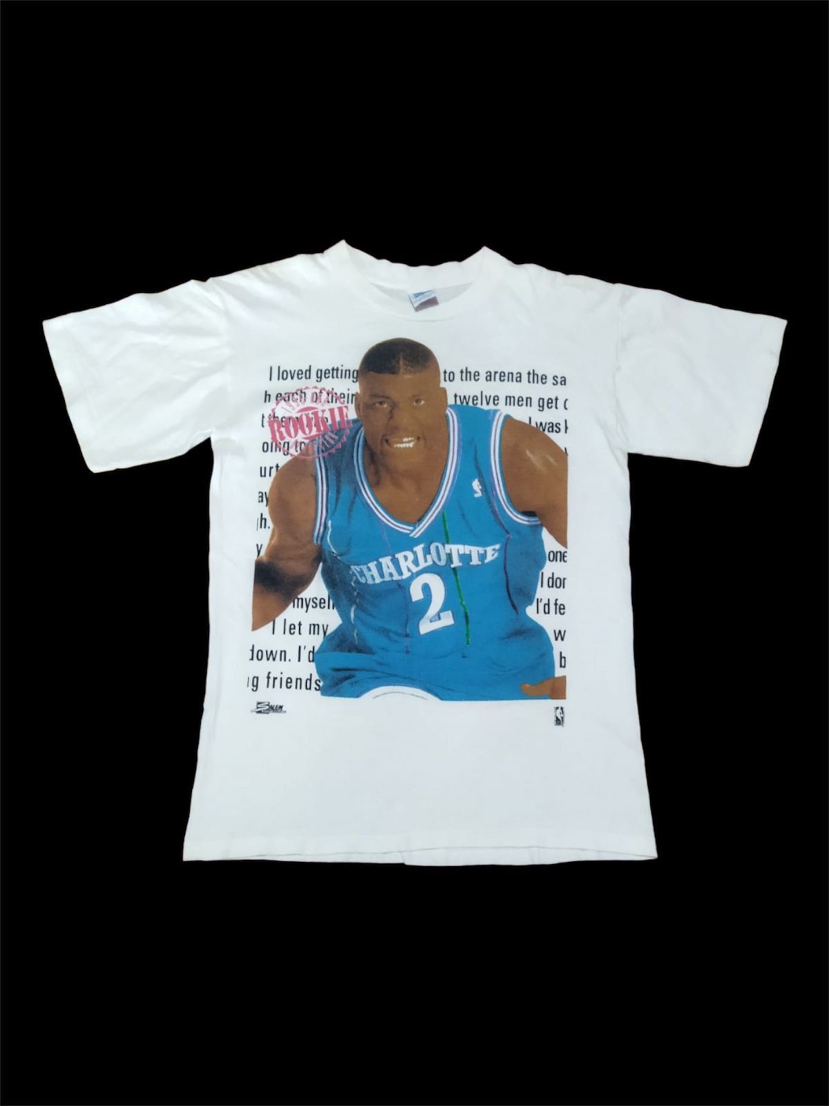 Vintage Larry Johnson Rookie Of The Year Tee