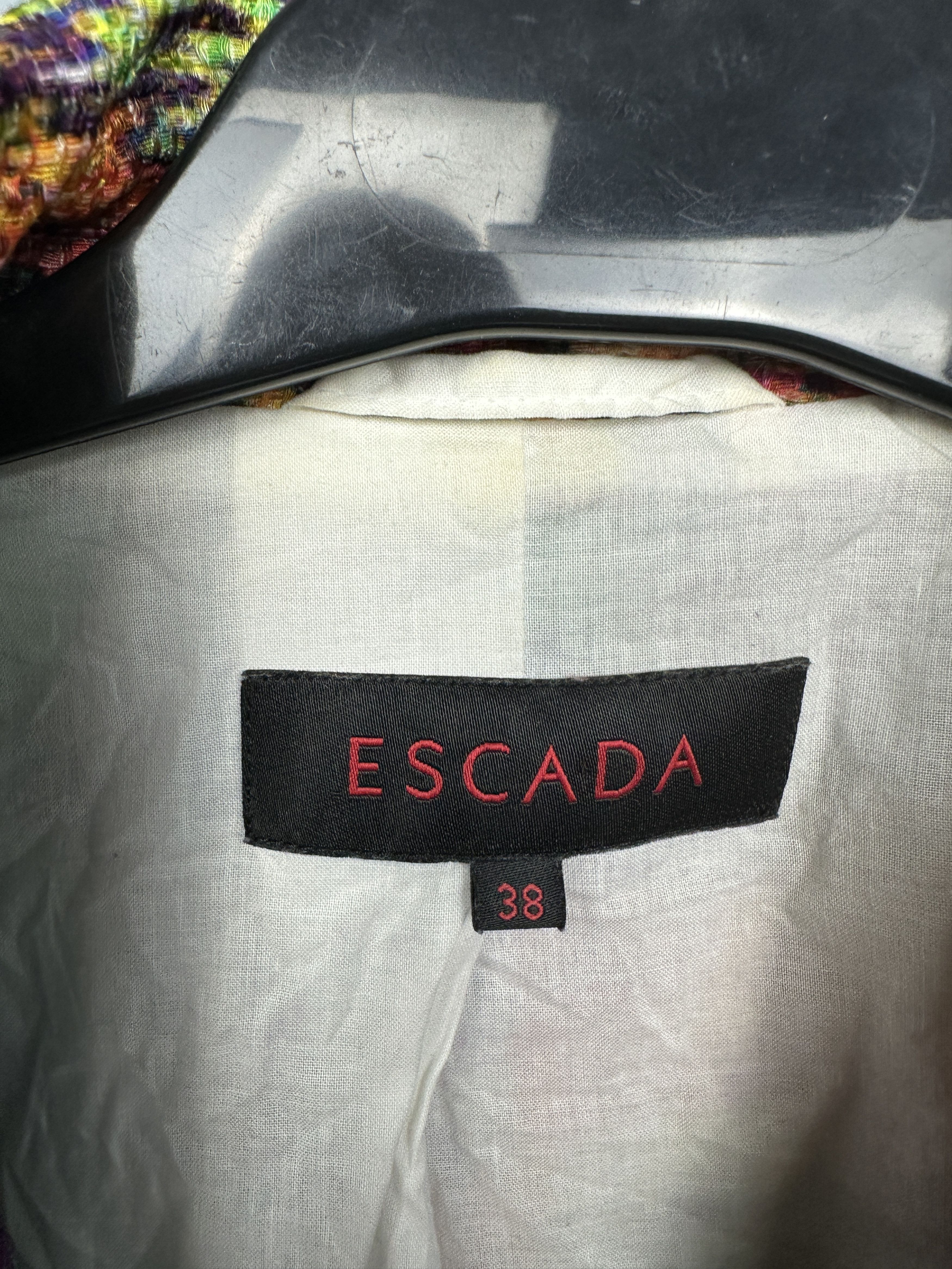 Escada Escada Womens Blazer Jacket Size XS / US 0-2 / IT 36-38 - 3 Thumbnail