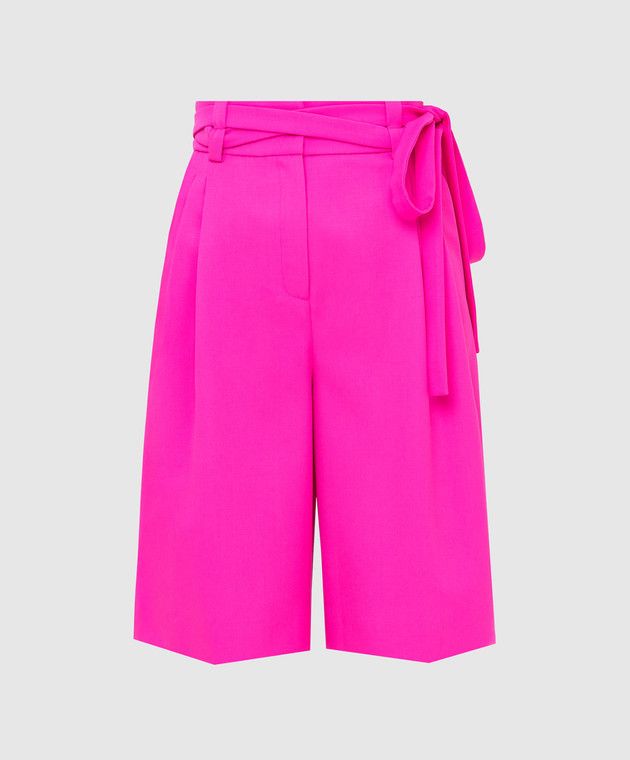Valentino o1y0326 Short in Fuchsia Size 25" / US 0 / IT 36 - 1 Thumbnail