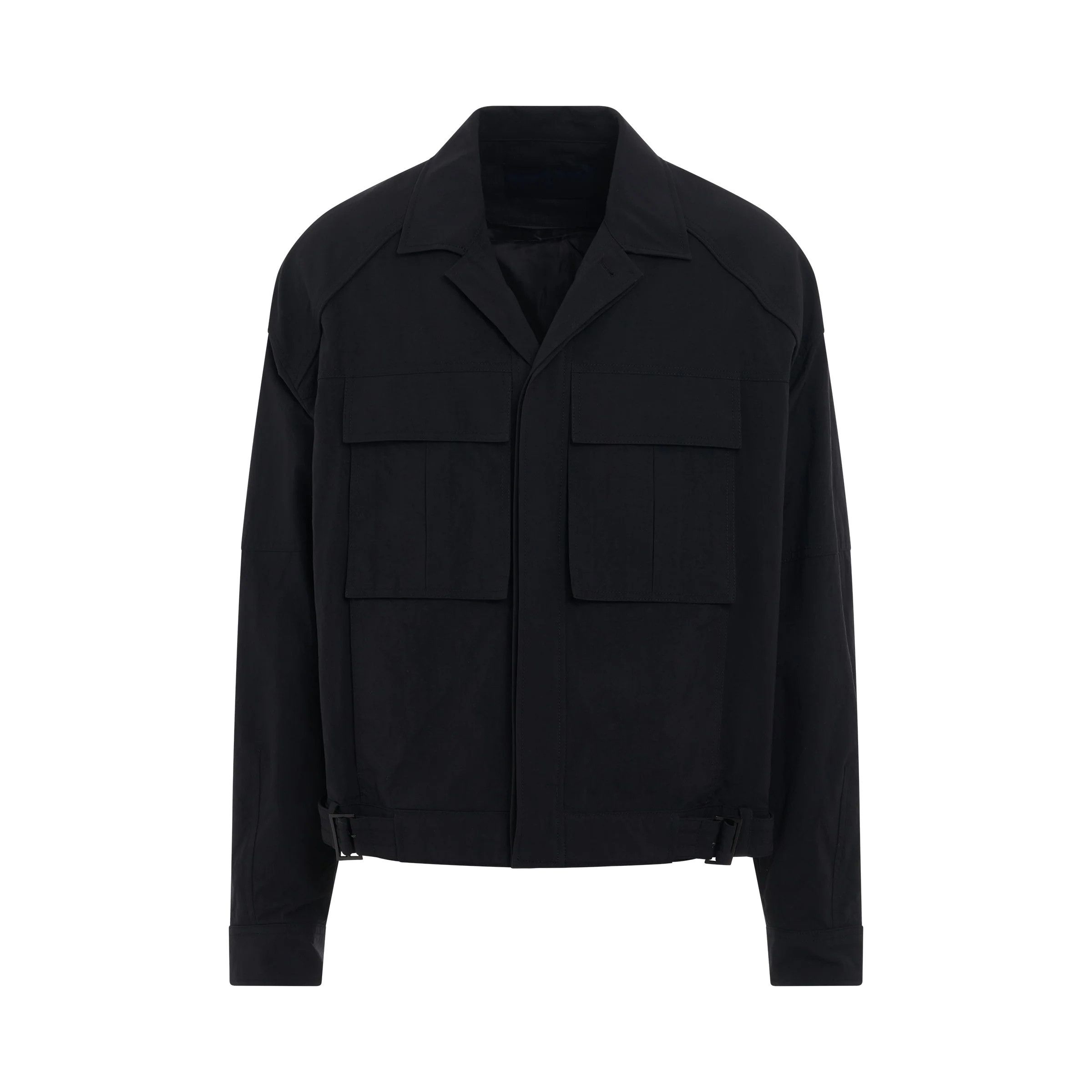 Juun.J o1mris0824 Shirt Jacket in Black Size US M / EU 48-50 / 2 - 1 Thumbnail