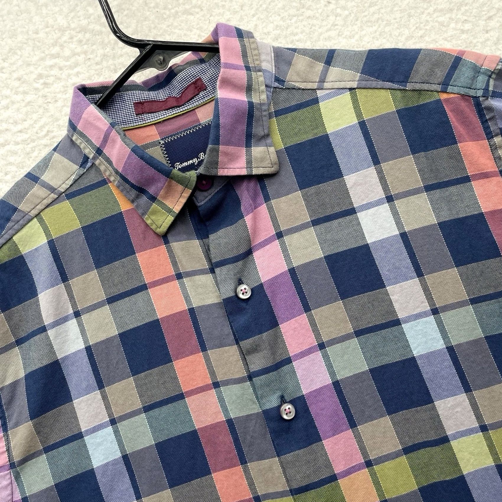 Tommy Bahama Tommy Bahama Shirt Mens M Multicolor Plaid Check Preppy Button Up Size US M / EU 48-50 / 2 - 2 Thumbnail