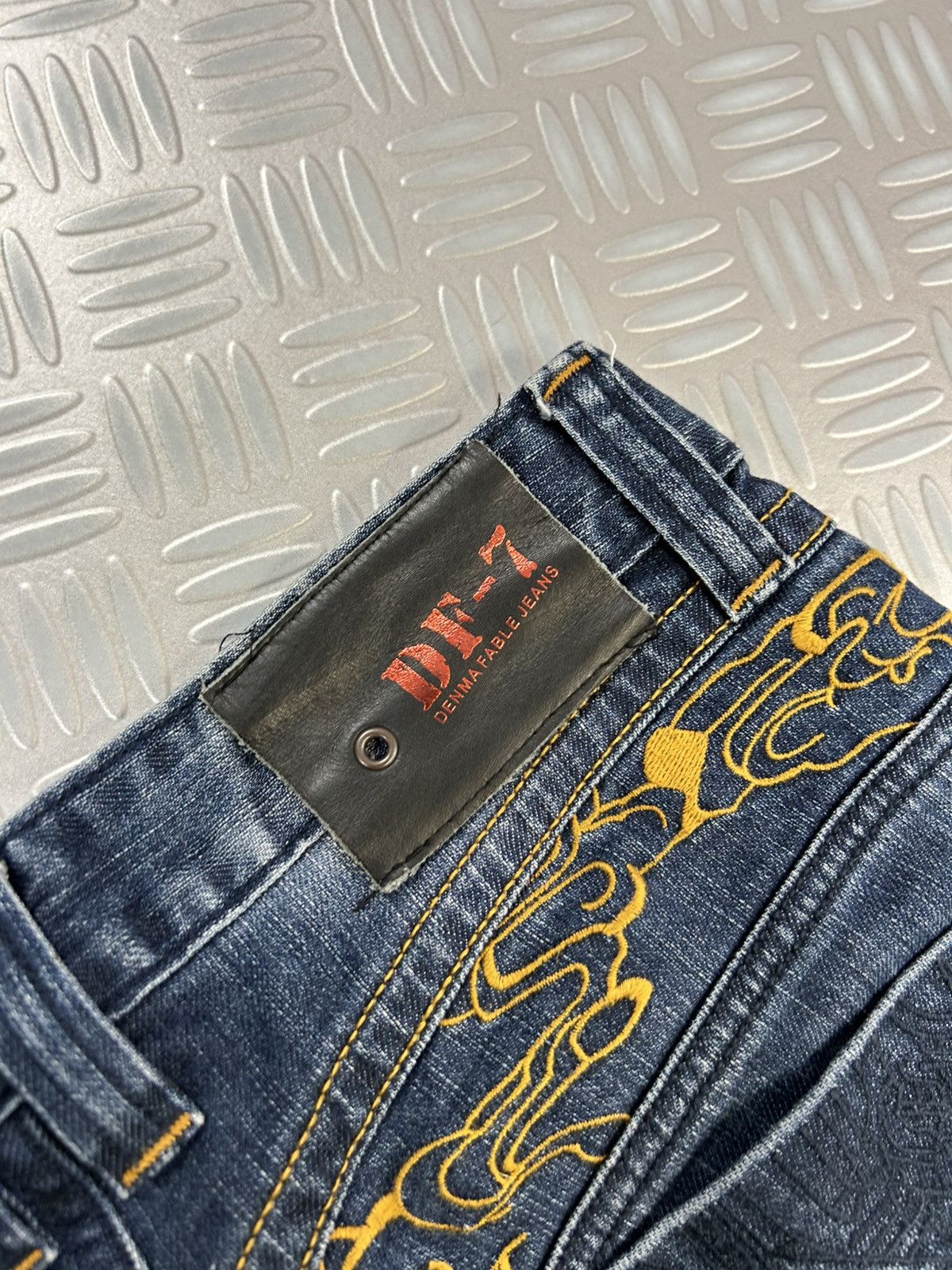 Japanese Brand × Jean × Vintage Japanese branded vintage jeans stone washed embroidered y2k Size US 28 / EU 44 - 7 Thumbnail