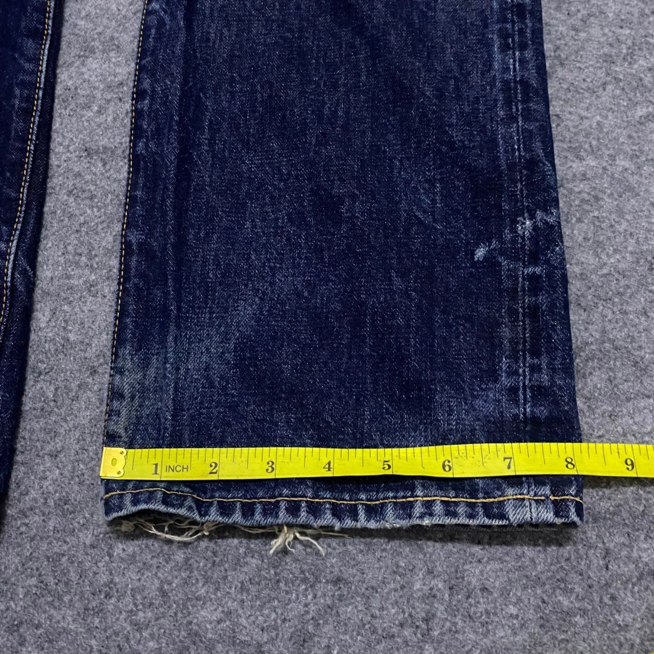 Japanese Brand 💥Rare💥Vintage Studio D Artisan Selvedge Distressed Denim Size US 33 - 8 Thumbnail