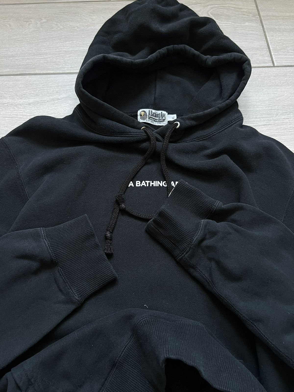 Bape BAPE Nowhere 26th Anniversary Pull Over Hoodie Black Size US XL / EU 56 / 4 - 20 Thumbnail
