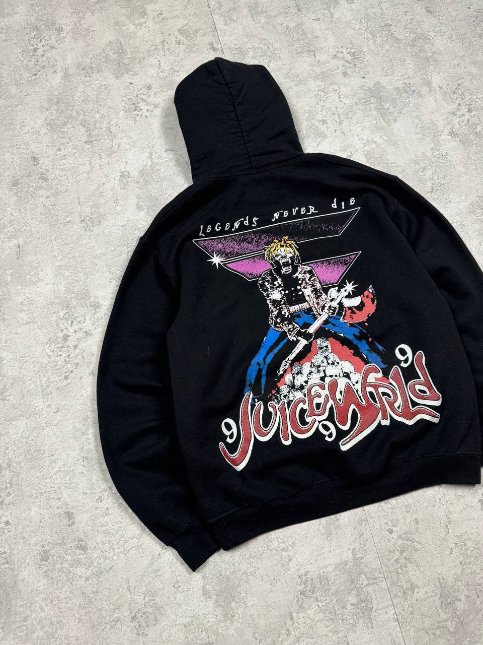 Band Tees Juice Wrld Black Hoodie Legends Never Die Size S Size US S / EU 44-46 / 1 - 2 Thumbnail