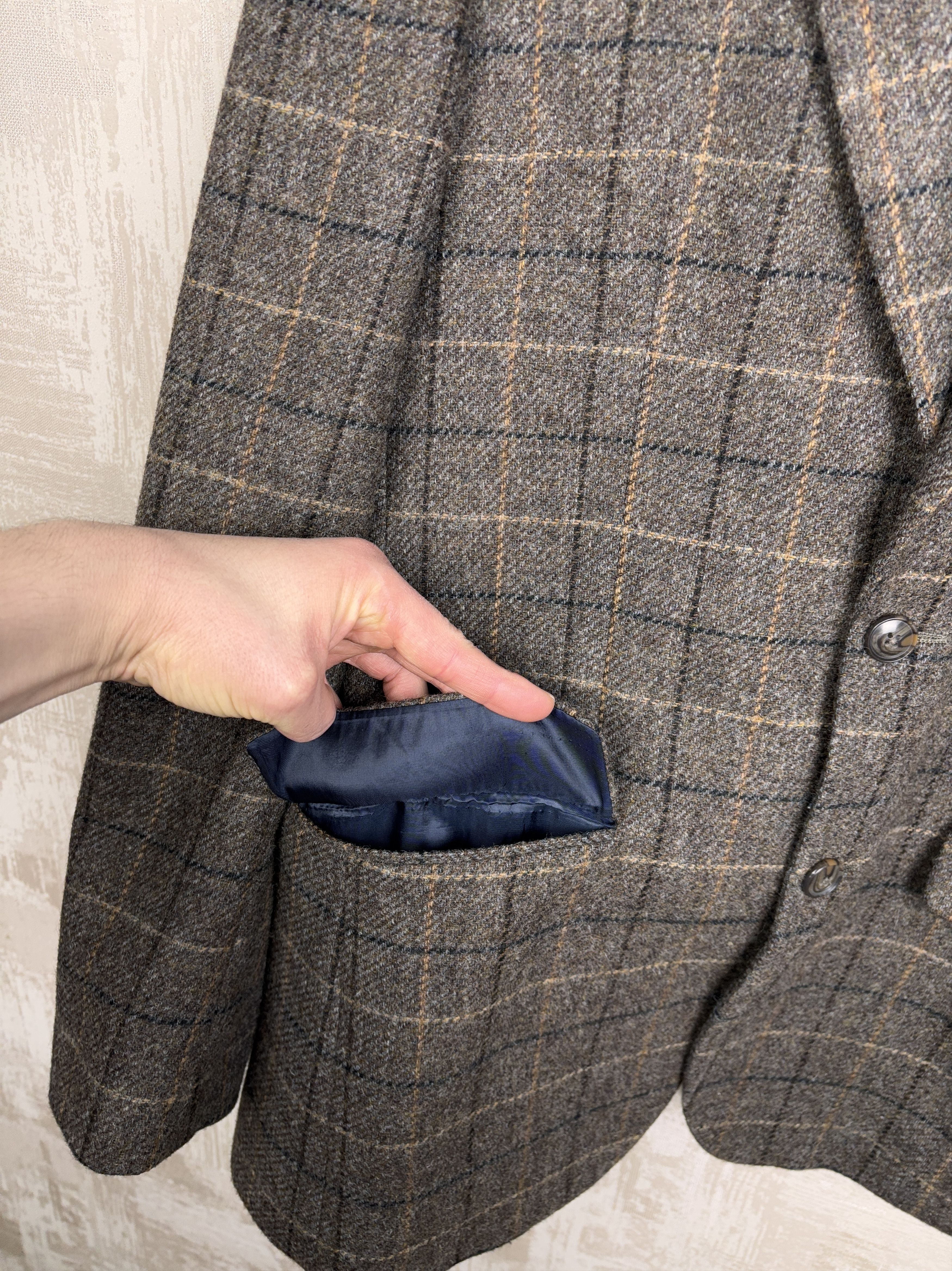 Marks & Spencer Marks & Spencer Moon Tweed Luxury Wool Blazer Jacket Mens Size US M / EU 48-50 / 2 - 9 Thumbnail