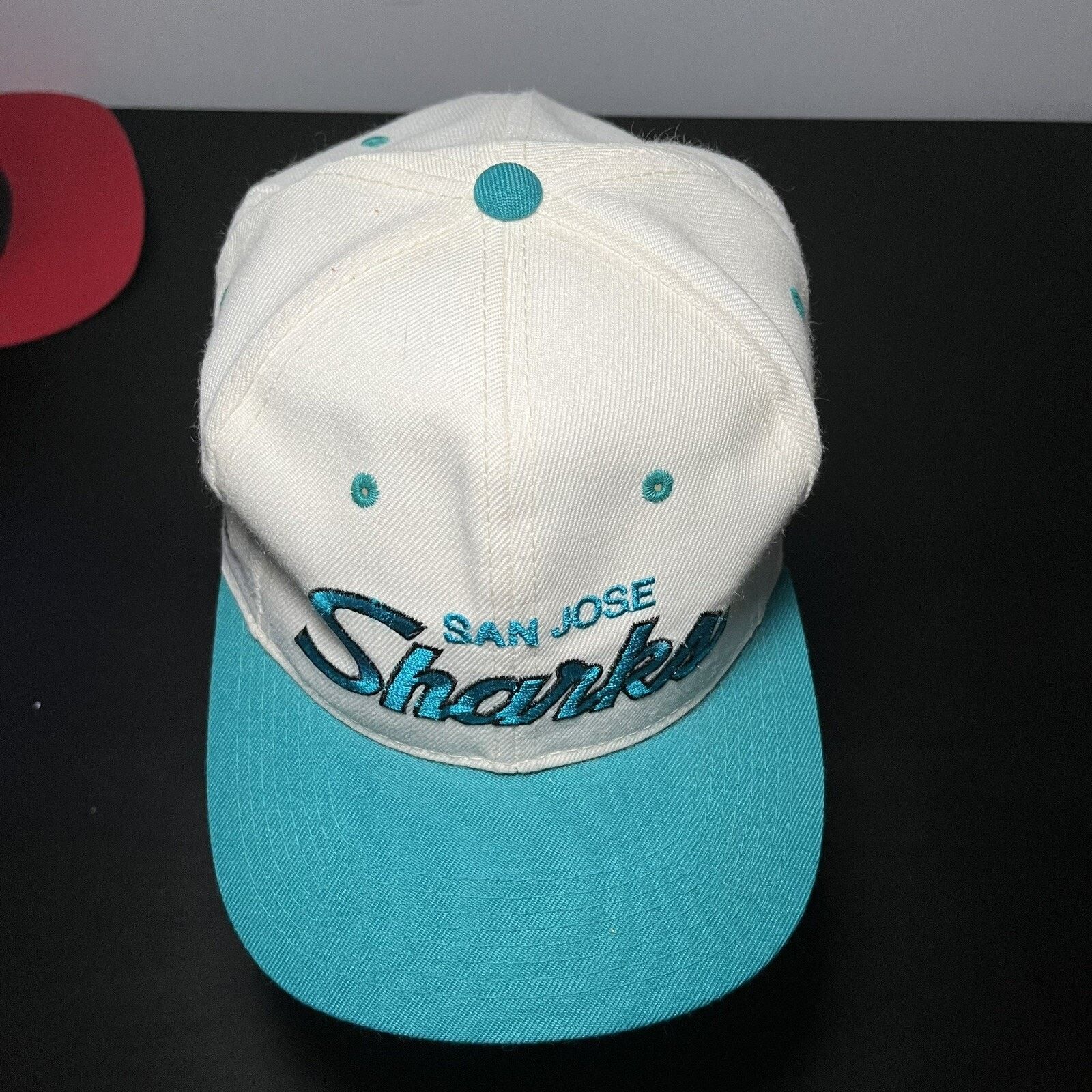 Sports Specialties Vintage NHL San Jose Sharks Sports Specialties Snapback Hat Size ONE SIZE - 3 Thumbnail