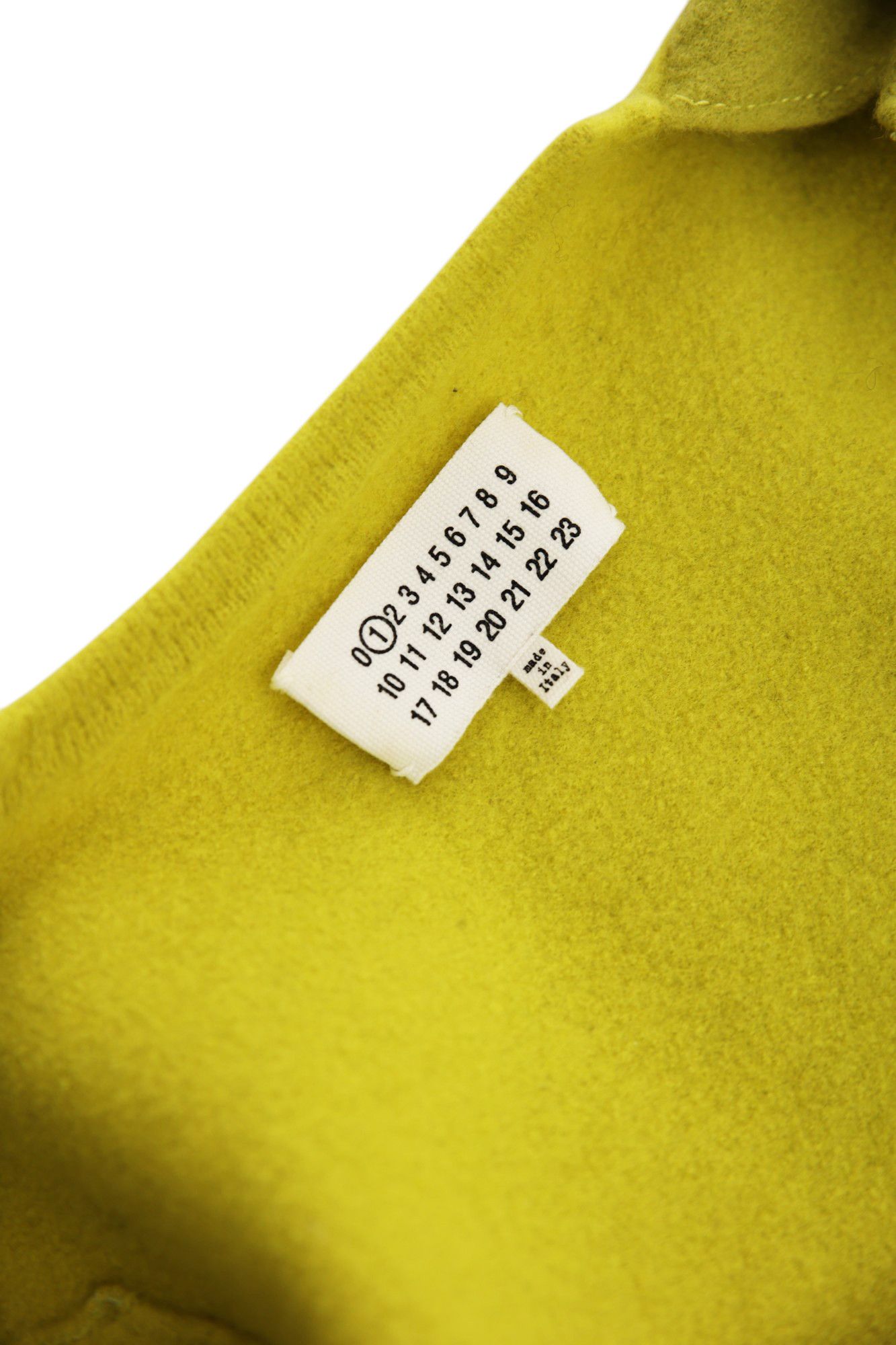Maison Margiela by John Galliano F/W 2015 Cropped Yellow Button Up Cardigan Size S / US 4 / IT 40 - 7 Thumbnail