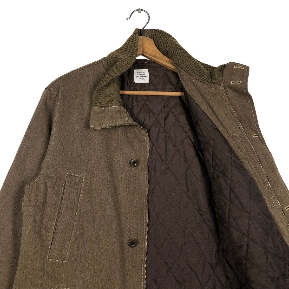 Japanese Brand 📌VINTAGE CHORE WORK JACKET DUCK CANVAS ABX ISSEY MIYAKE Size US M / EU 48-50 / 2 - 7 Thumbnail