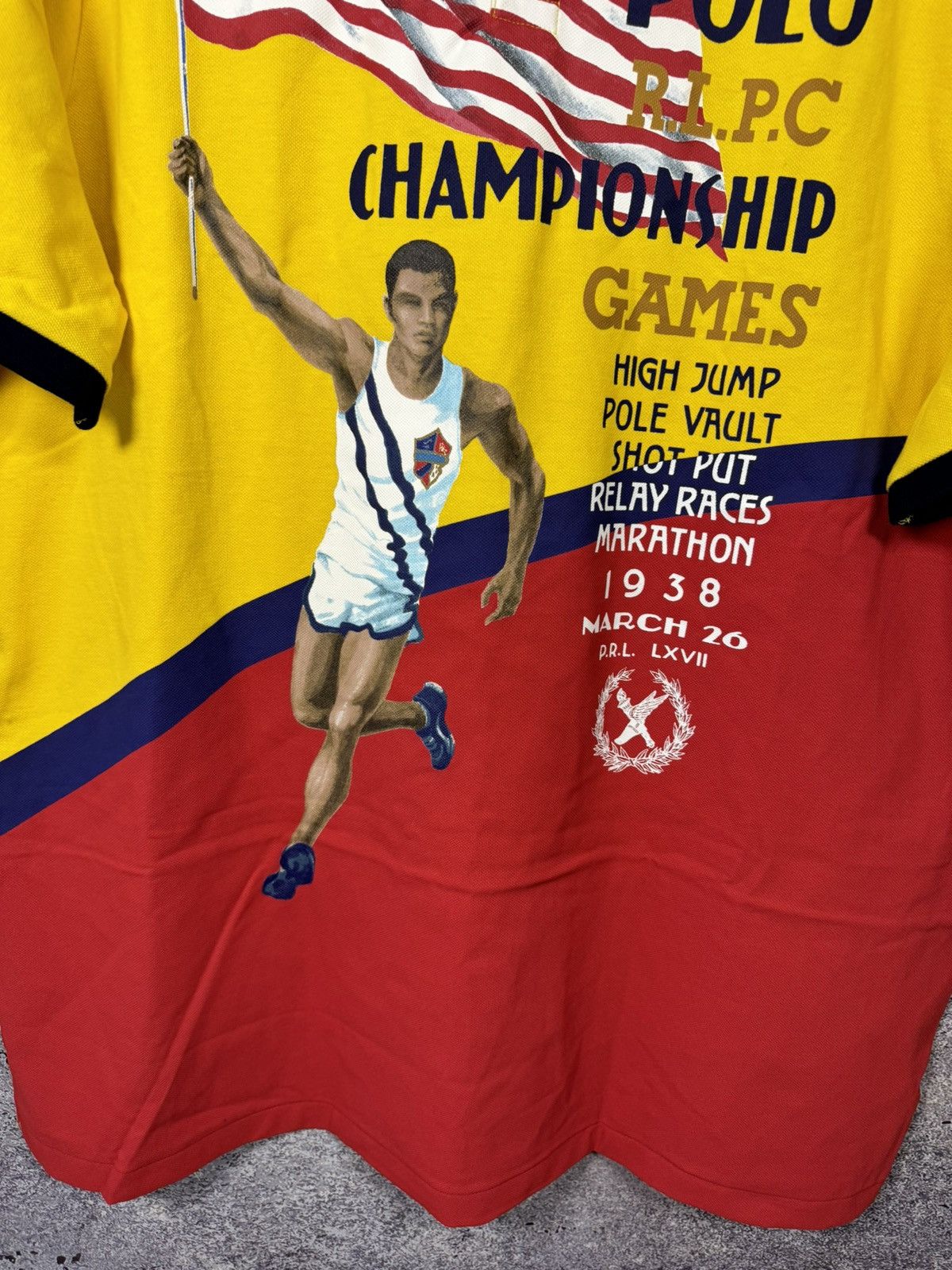 Polo Ralph Lauren POLO RALPH LAUREN CHAMPIONSHIP GAMES USA OLYMPICS POLO 2XL Size US XXL / EU 58 / 5 - 5 Thumbnail