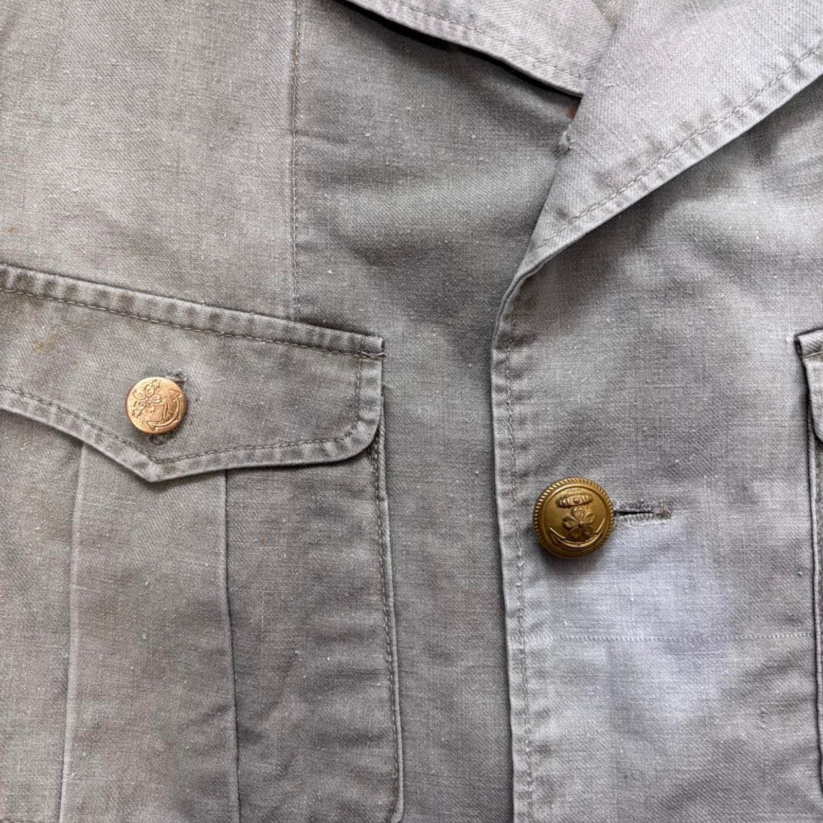 Japanese Brand × Vintage Vintage World War 2 Imperial Japan Navy Jacket. 40s Military Size US S / EU 44-46 / 1 - 4 Thumbnail