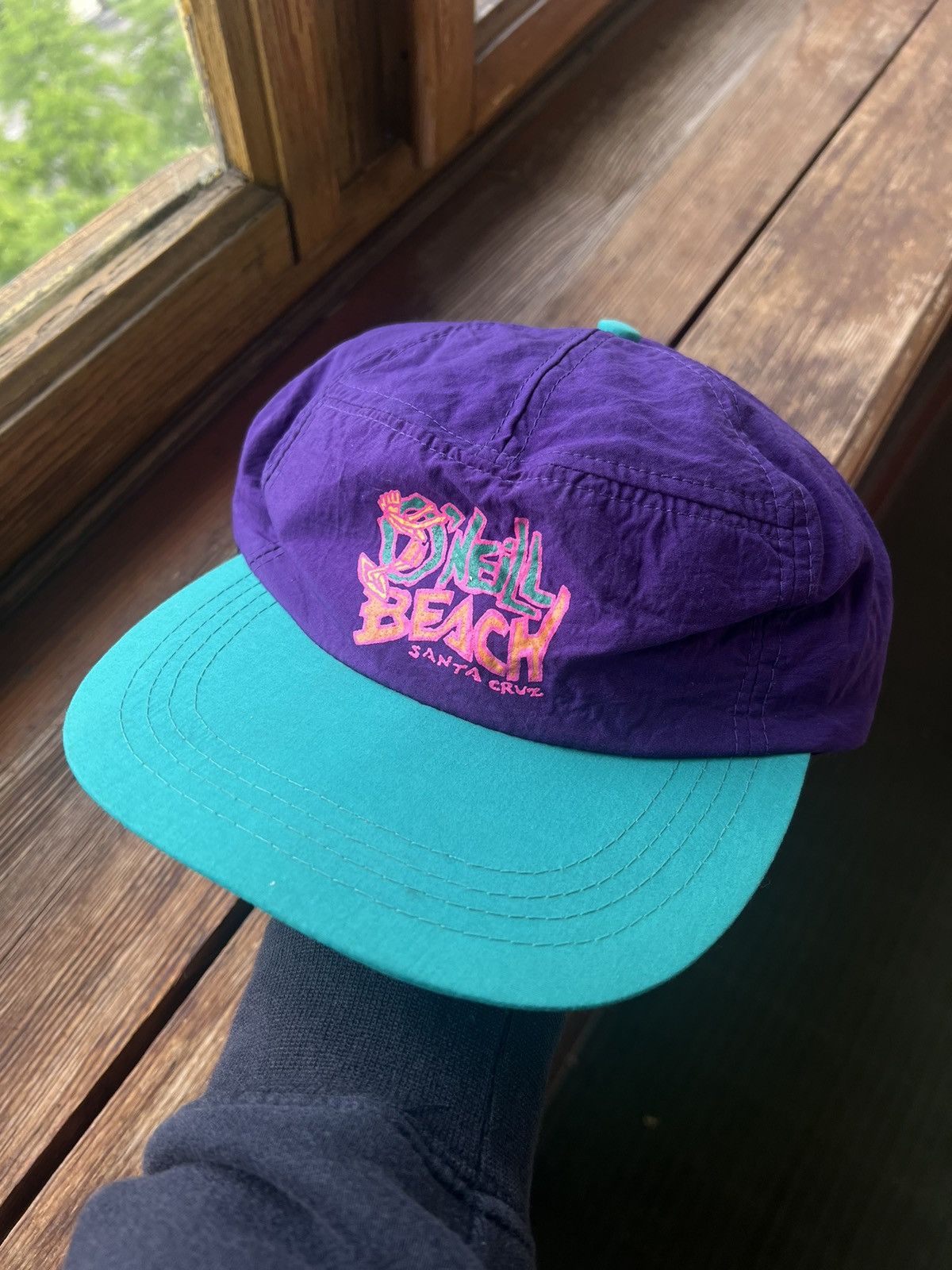 Japanese Brand Vintage Y2K ONEILL Santa Cruz Hat Big Logo Streetwear Cap Size ONE SIZE - 1 Thumbnail